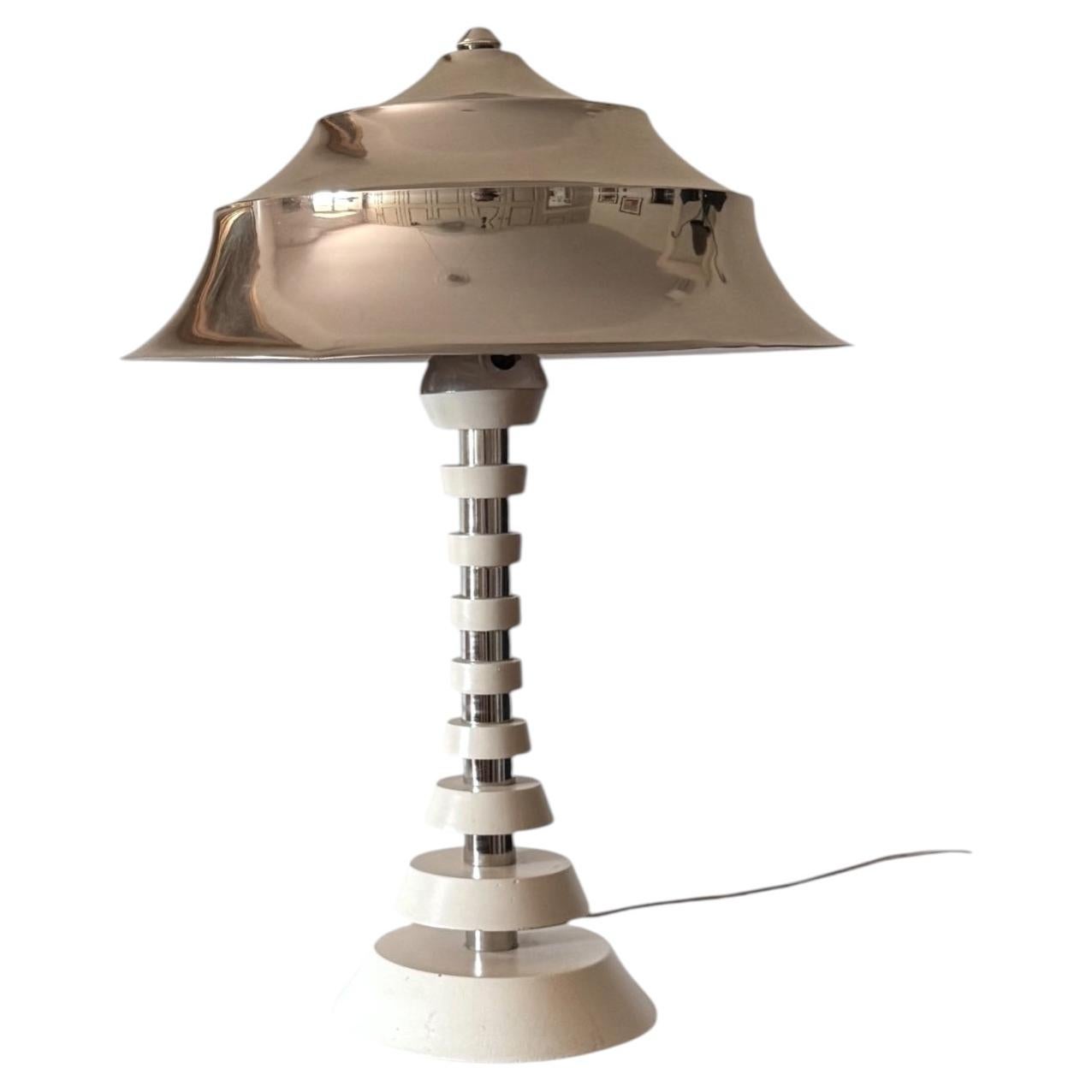 Space-Age Pagoda Table Lamp, France, 1970s For Sale