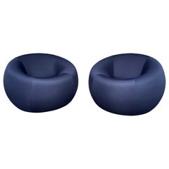 Space Age Pair of Armchairs UP by Gaetano Pesce for B&B Italia. 1960s