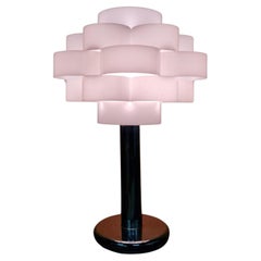 Vintage Space age Panton style table lamp, Italy 1960s