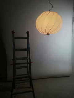 Space Age Pendant by Guzzini in the Style of Eclipse Lamp of Mauricio Klabin