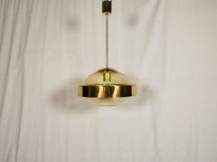 Lampe à suspension de l'ère spatiale de Kamenicky Senov, années 1970