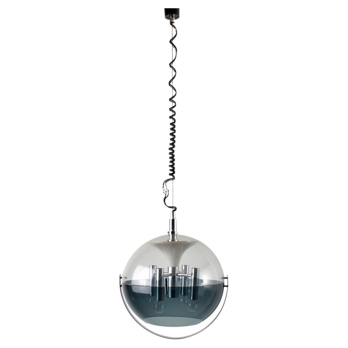 Space Age Pendant Lamp by Stilux For Sale