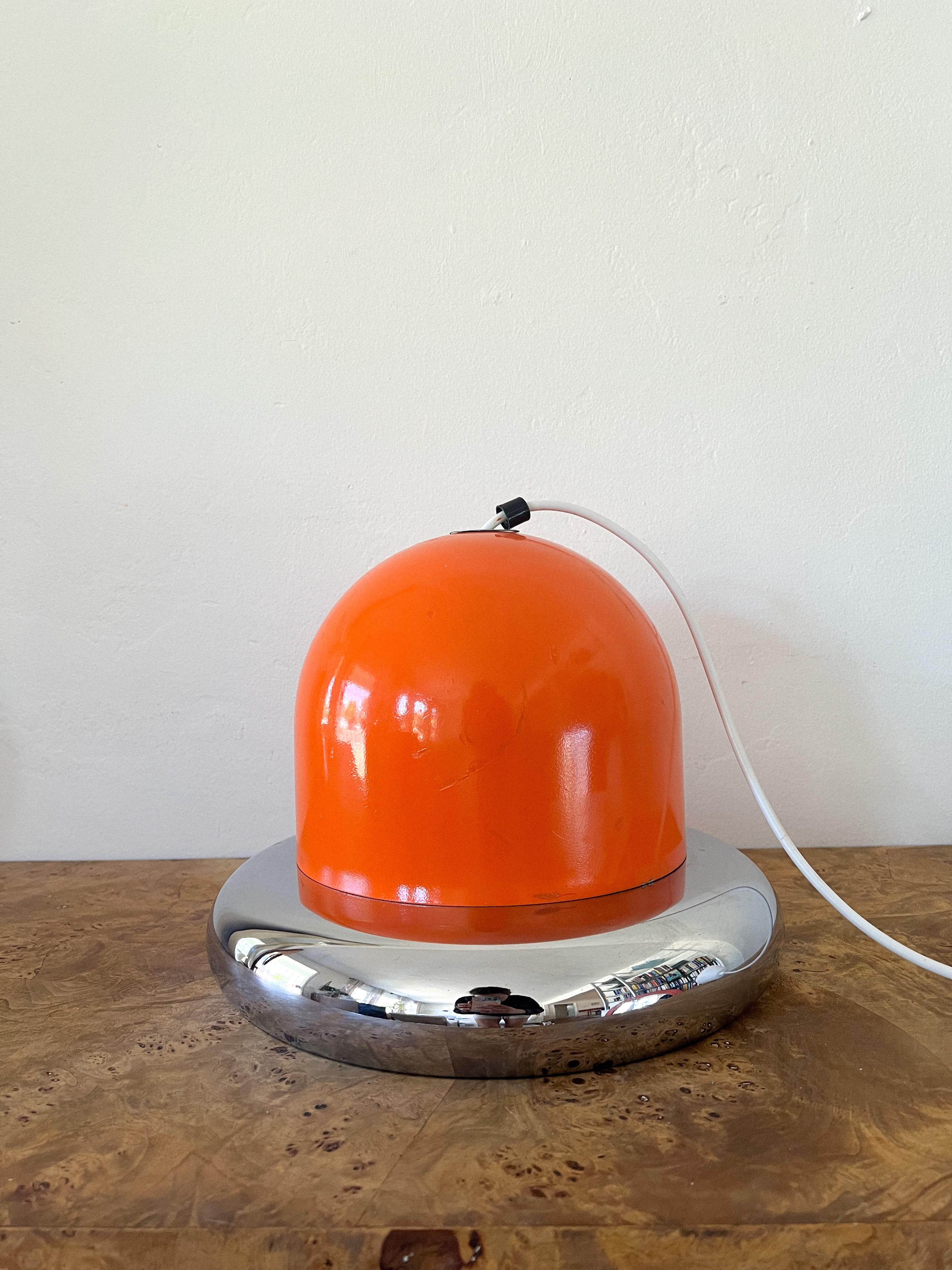 Milieu du XXe siècle Lampe suspendue de l'ère spatiale dans le style de Harvey Guzzini Dijkstra, années 1960 en vente