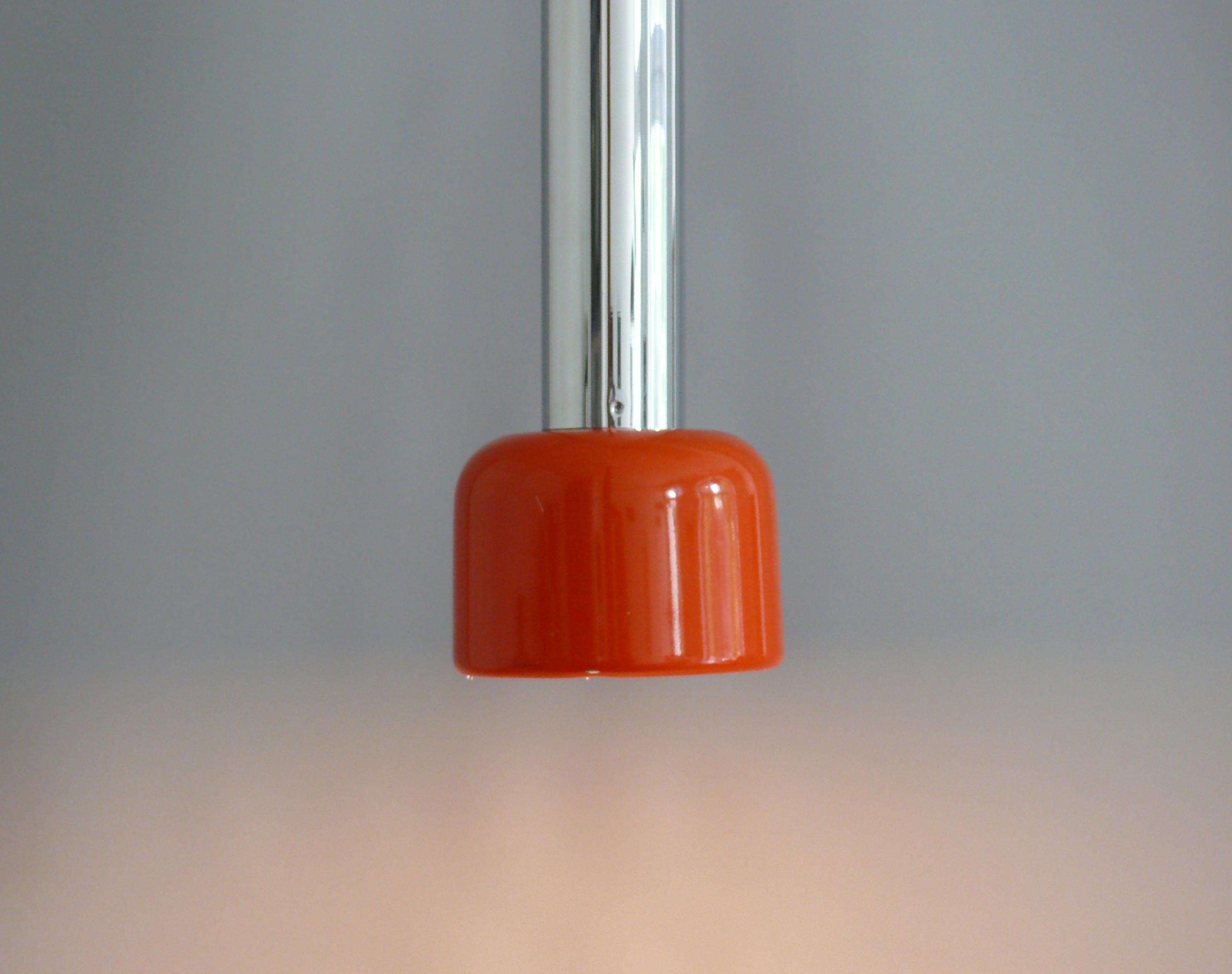 Mid-Century Modern Space Age Pendant Lamp, Staff Leuchten Germany, 1960s For Sale
