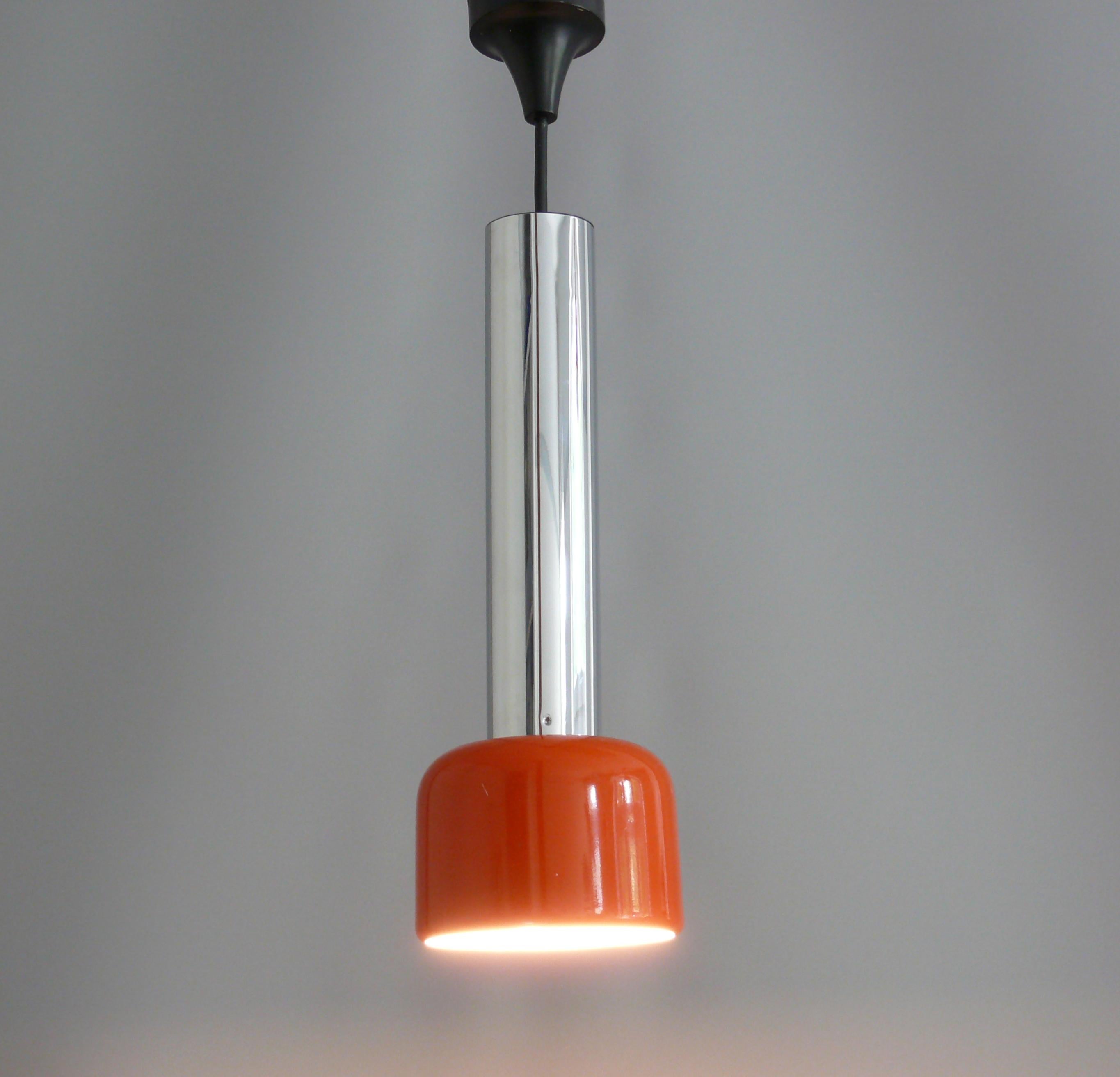 Space Age Pendant Lamp, Staff Leuchten Germany, 1960s In Good Condition For Sale In Schwerin, MV