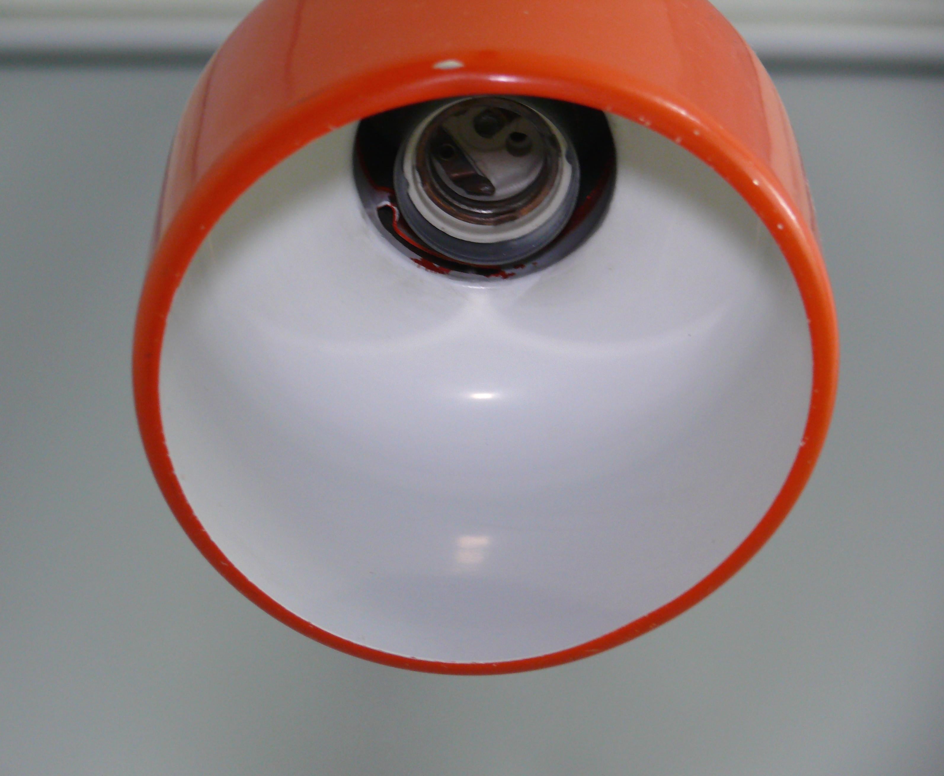 Metal Space Age Pendant Lamp, Staff Leuchten Germany, 1960s For Sale