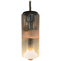 Space Age Pendant Light by Sothis in Opalescent Murano Glass