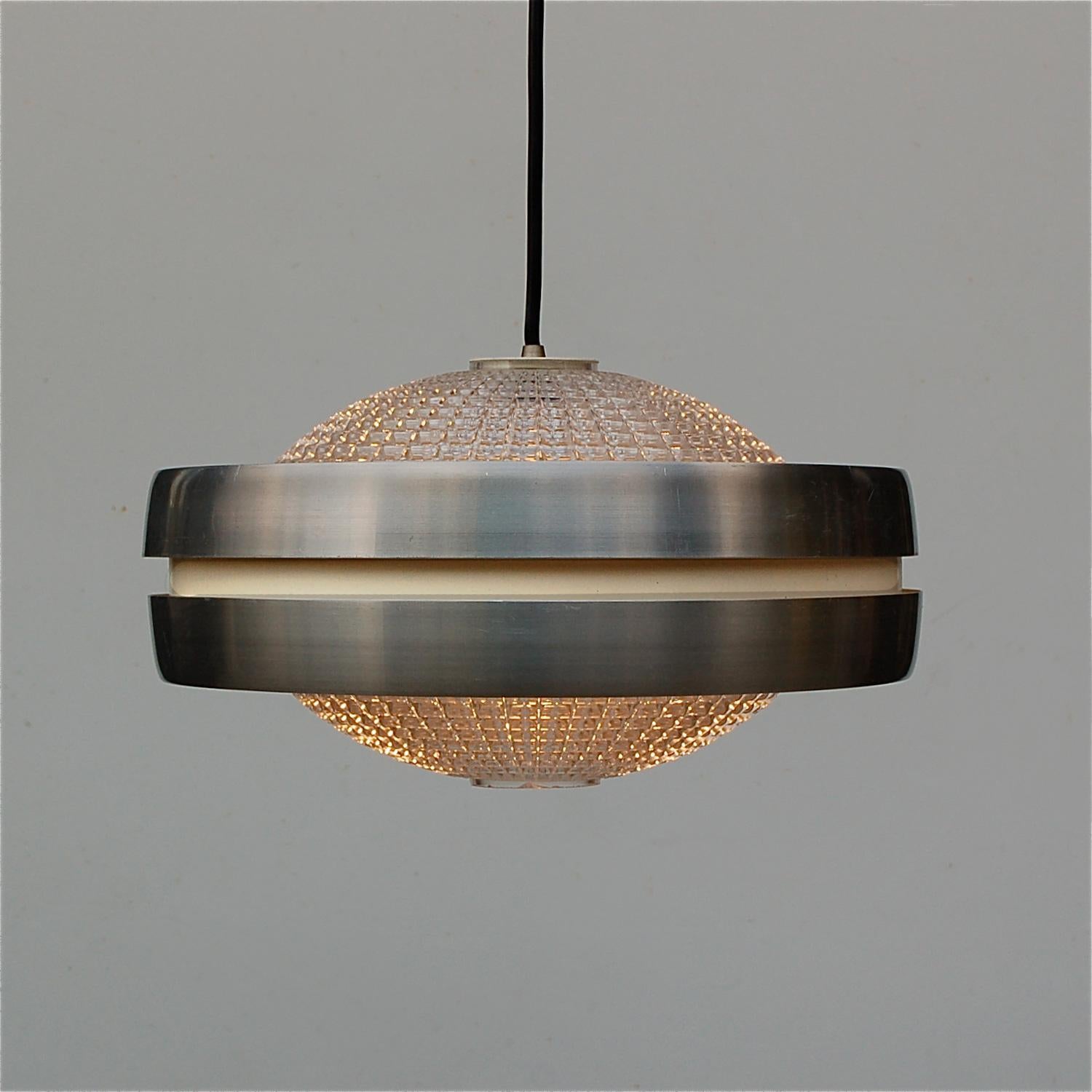 Dutch Space Age Pendant Light by RAAK, 1960s, Netherlands For Sale
