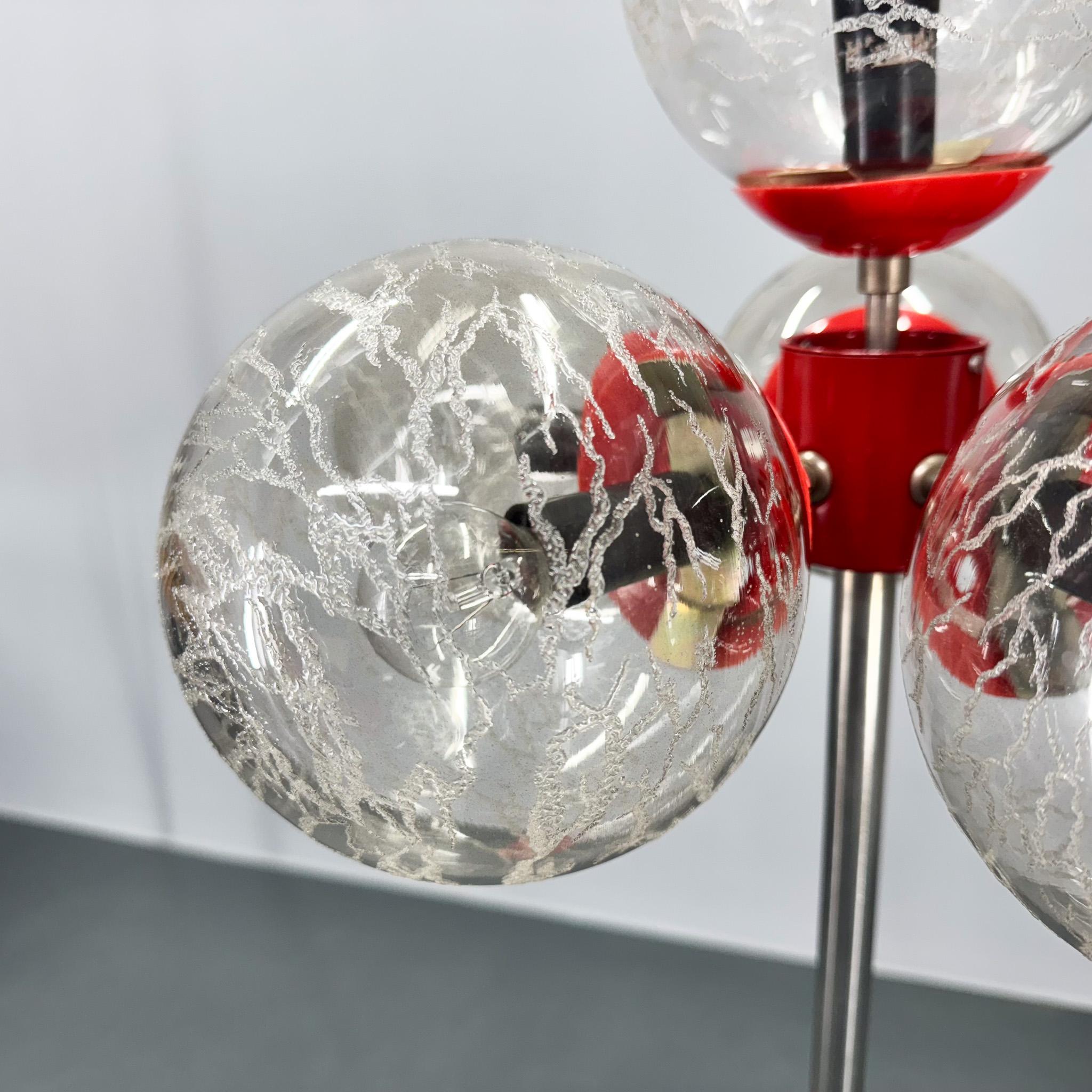 Space Age Plastic & Glass Floor Lamp, Germany For Sale 1