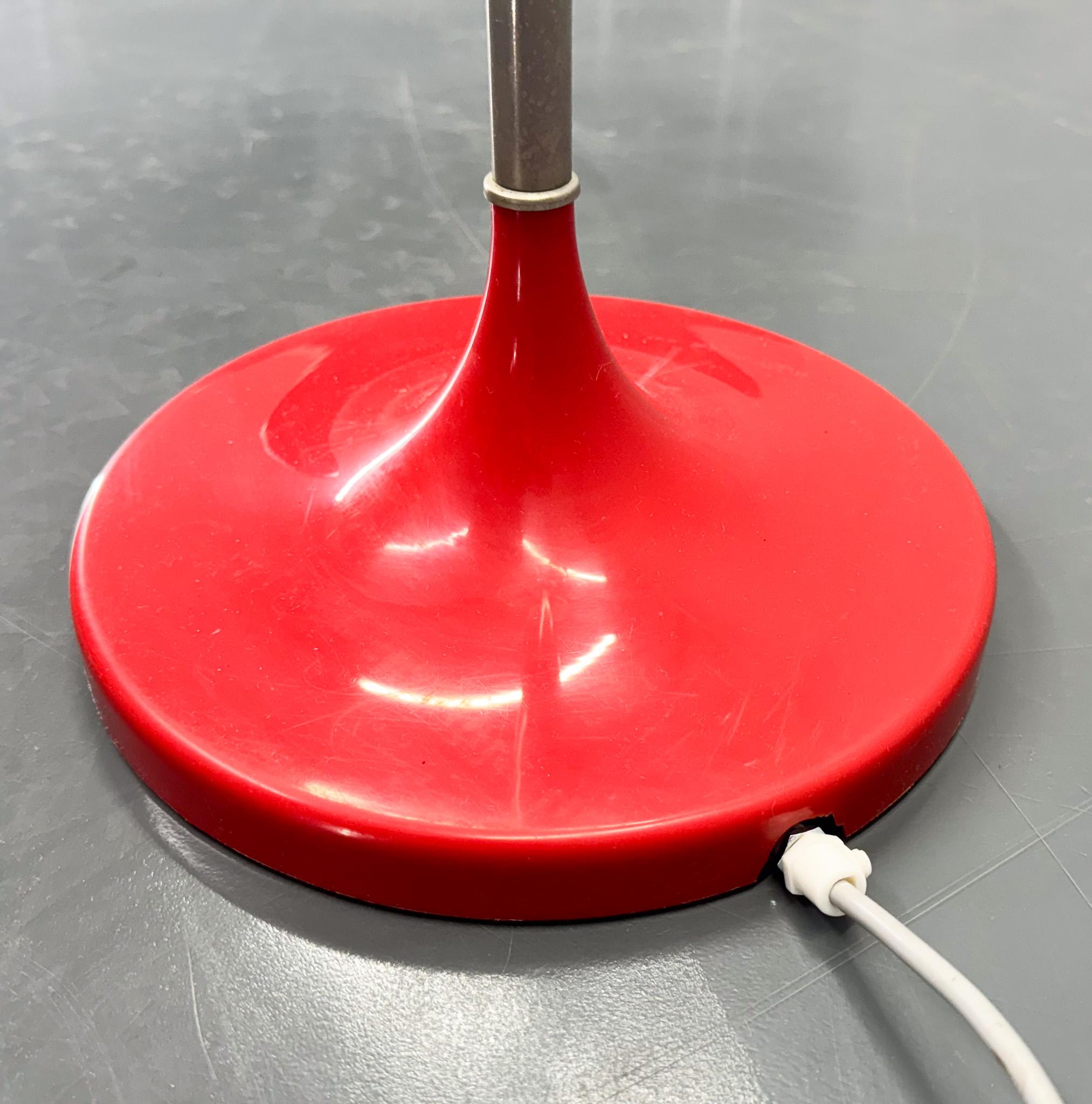 Space Age Plastic & Glass Floor Lamp, Germany For Sale 4