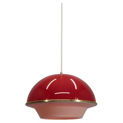 Space Age Plastic Pendant, Italy, 1960s
