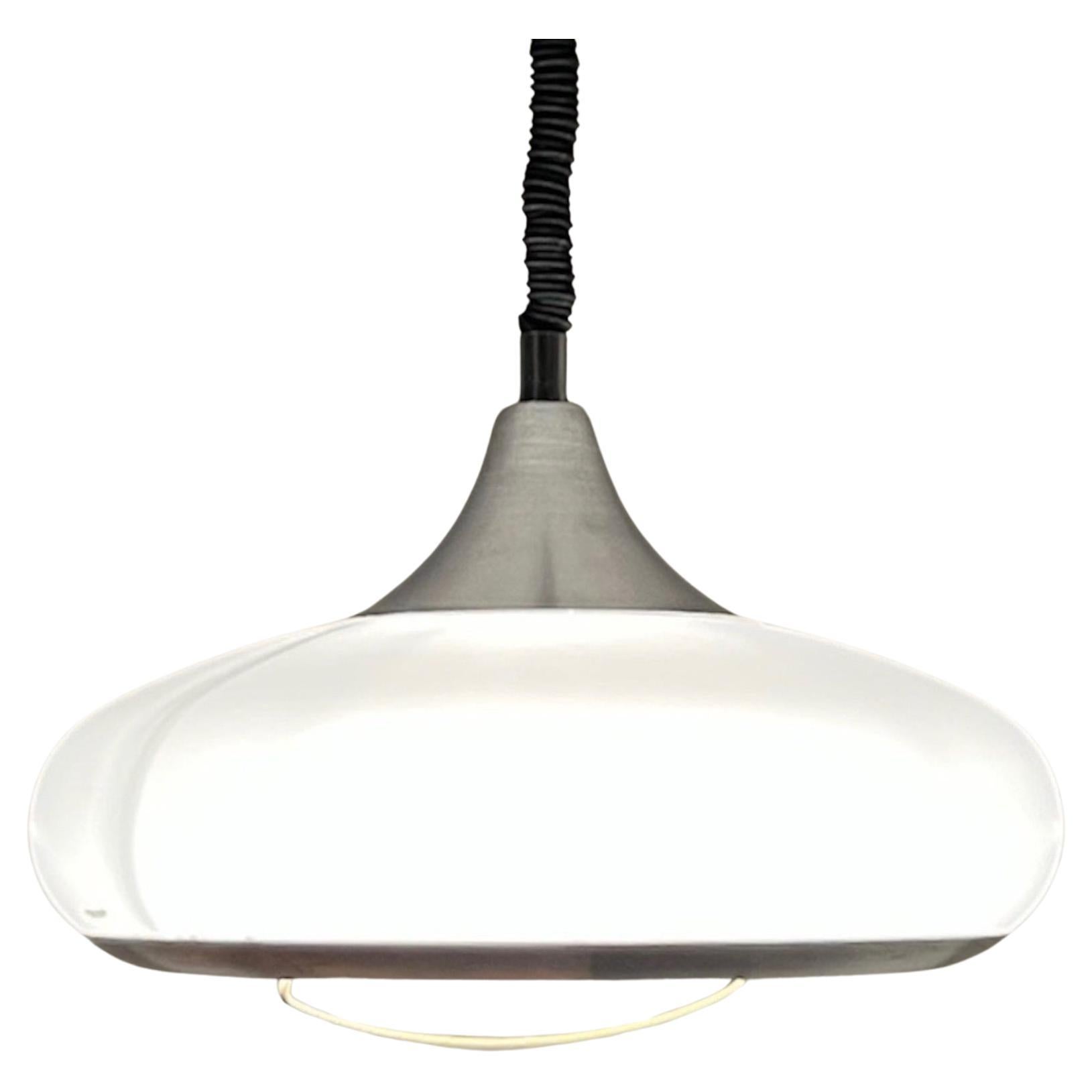 Lampe suspendue de l'ère spatiale de Stilux Milano, 1970 en vente