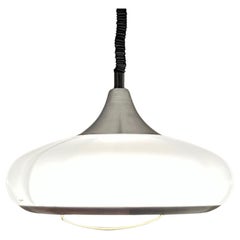 Used Space Age Plastic Pendant Light from Stilux Milano, 1970s