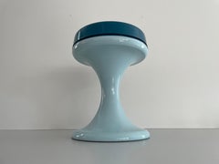 Tabouret en plexiglas de l'ère spatiale par EMSA, 1970, Allemagne