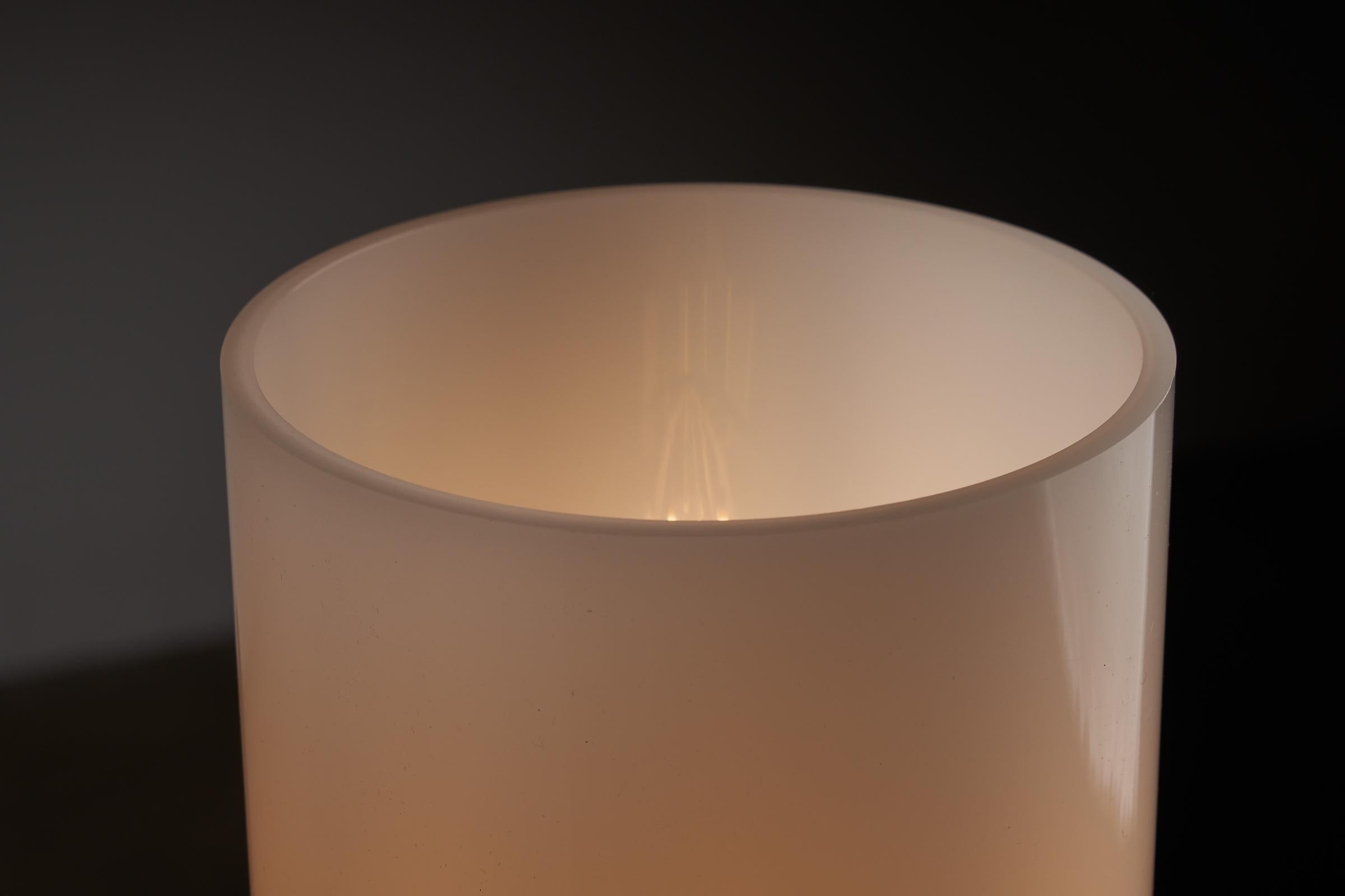 Space Age Plexiglass Table Lamp by Cosack In Good Condition For Sale In Mortsel, BE