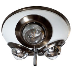 Used Space-Age "pod" Flush Mount Fixture