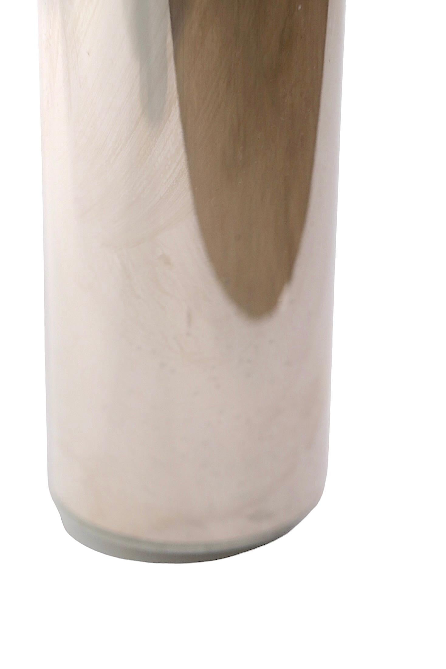 Tubo-Couchtisch aus poliertem Chrom und Glas aus dem Space Age von Mascheroni für Vecta (Italienisch) im Angebot
