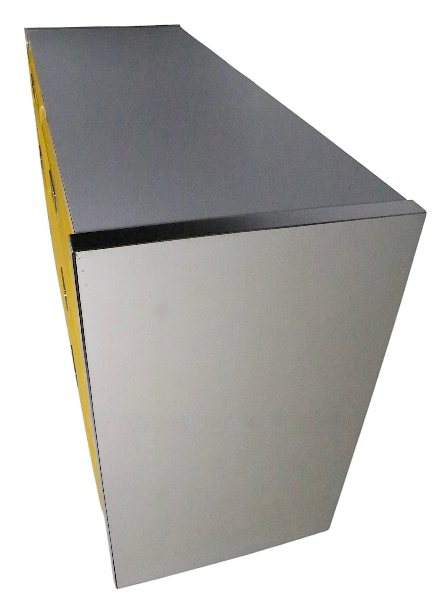 Space Age Pop Art Post Modern Dresser by Bassett after Raymond Lowey c. 1970's For Sale 2