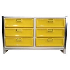 Space Age Pop Art Post Modern Dresser by Bassett after Raymond Lowey c. 1970's