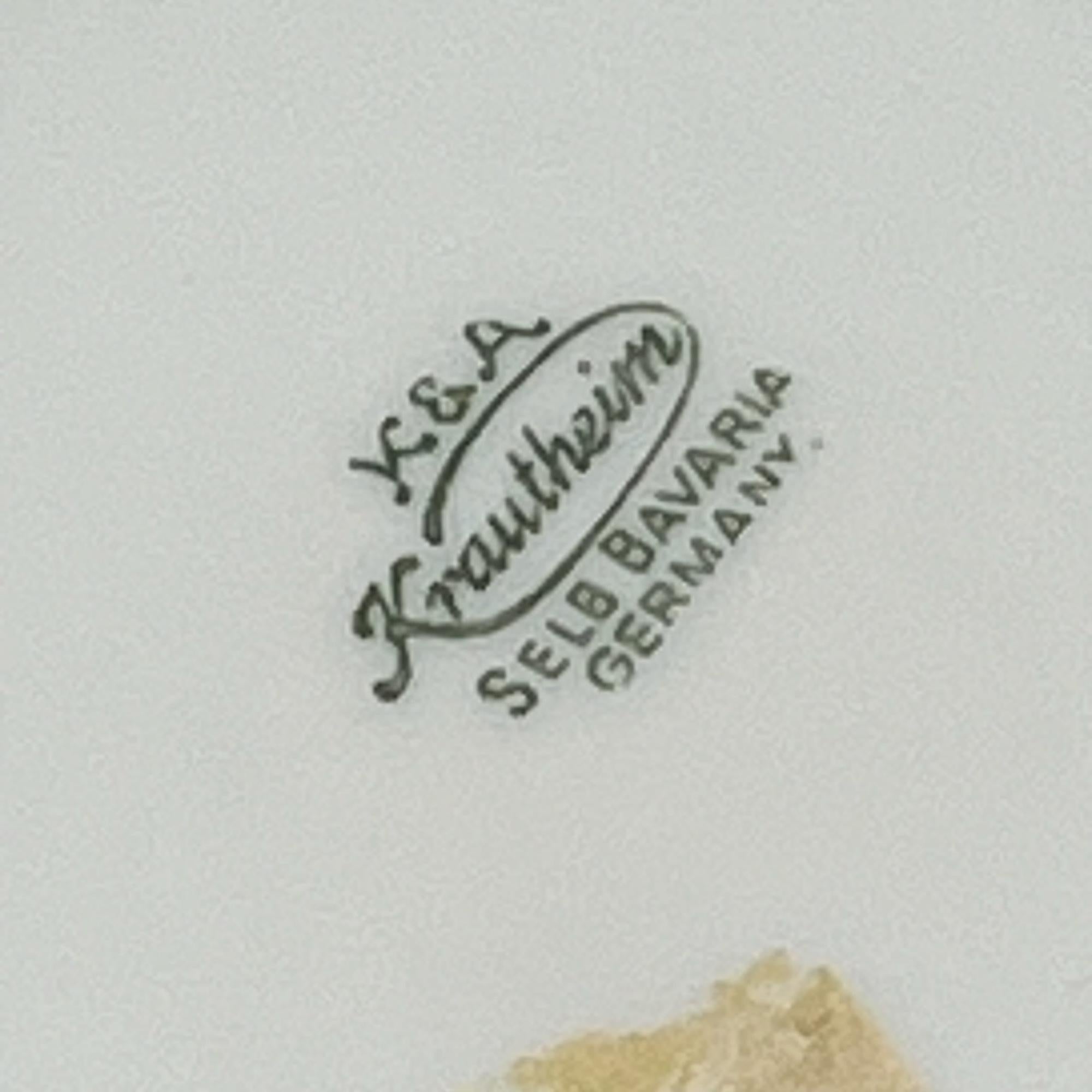 Vaso in porcellana A Space di Krautheim & Adelberg - Capolavoro MCM degli anni '60 in vendita 2