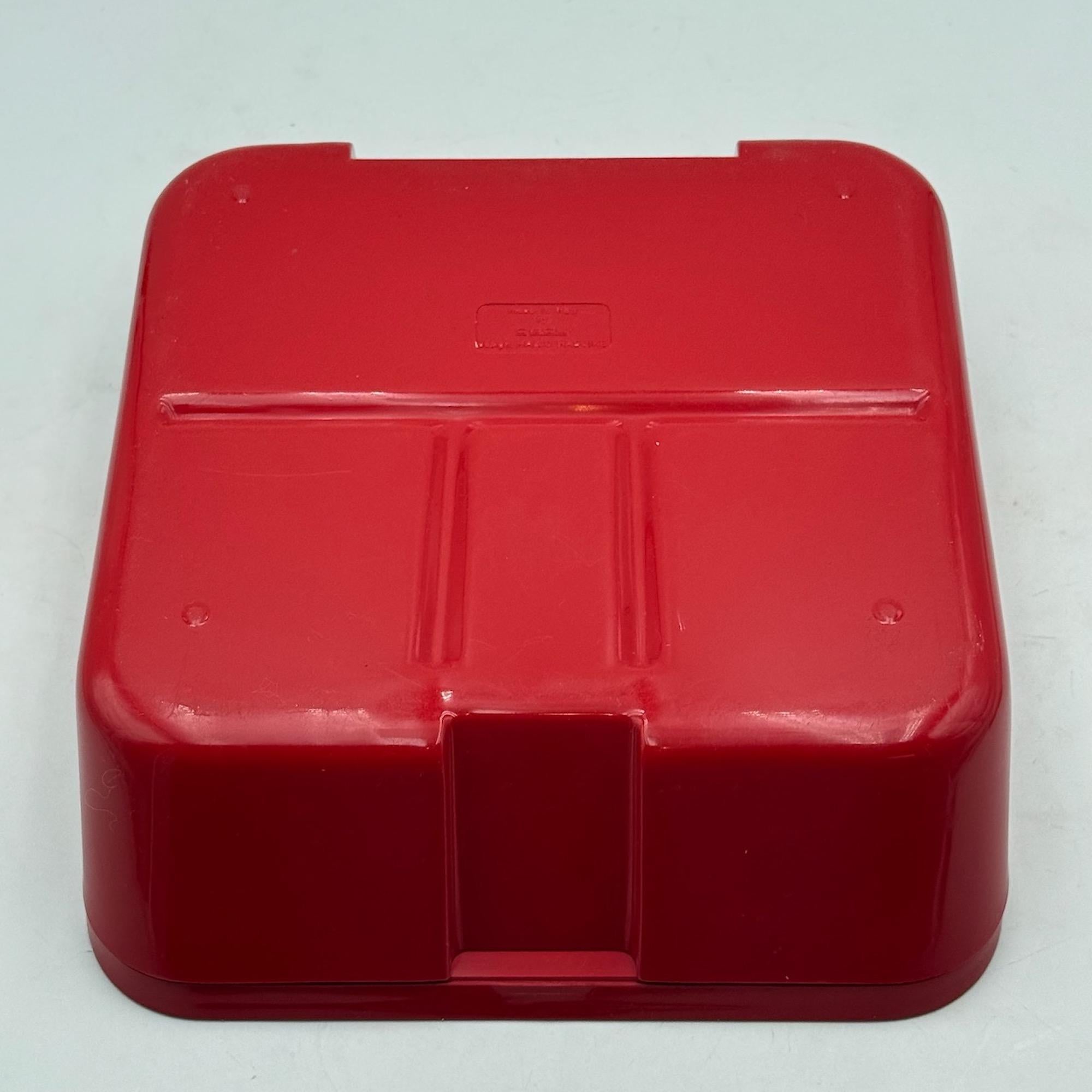 Space Age Portable Vanity Box with Mirror by Makio Hasuike for Gedy, 70s For Sale 5