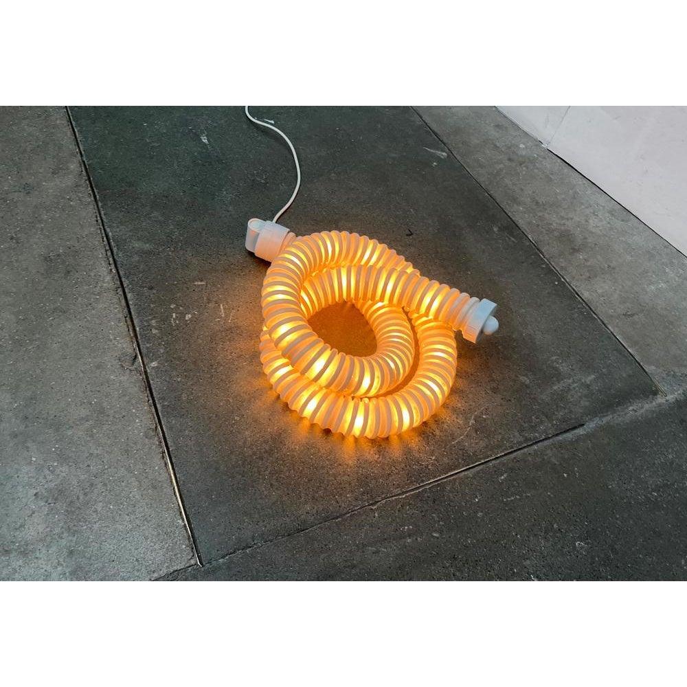 Lampadaire serpent postmoderne de l'ère spatiale, Livio & Gianfranco, 1970 en vente 4