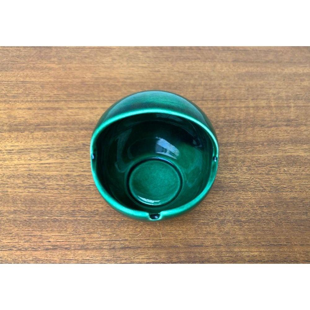German Space Age Pottery Ball Ashtray or Bowl by Cari Zalloni for Steuler, 1960s For Sale