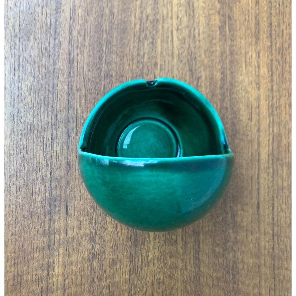 Space Age Pottery Ball Ashtray or Bowl by Cari Zalloni for Steuler, 1960s In Excellent Condition For Sale In Hamburg, DE