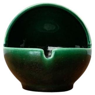 Space Age Pottery Ball Ashtray or Bowl by Cari Zalloni for Steuler, 1960s For Sale