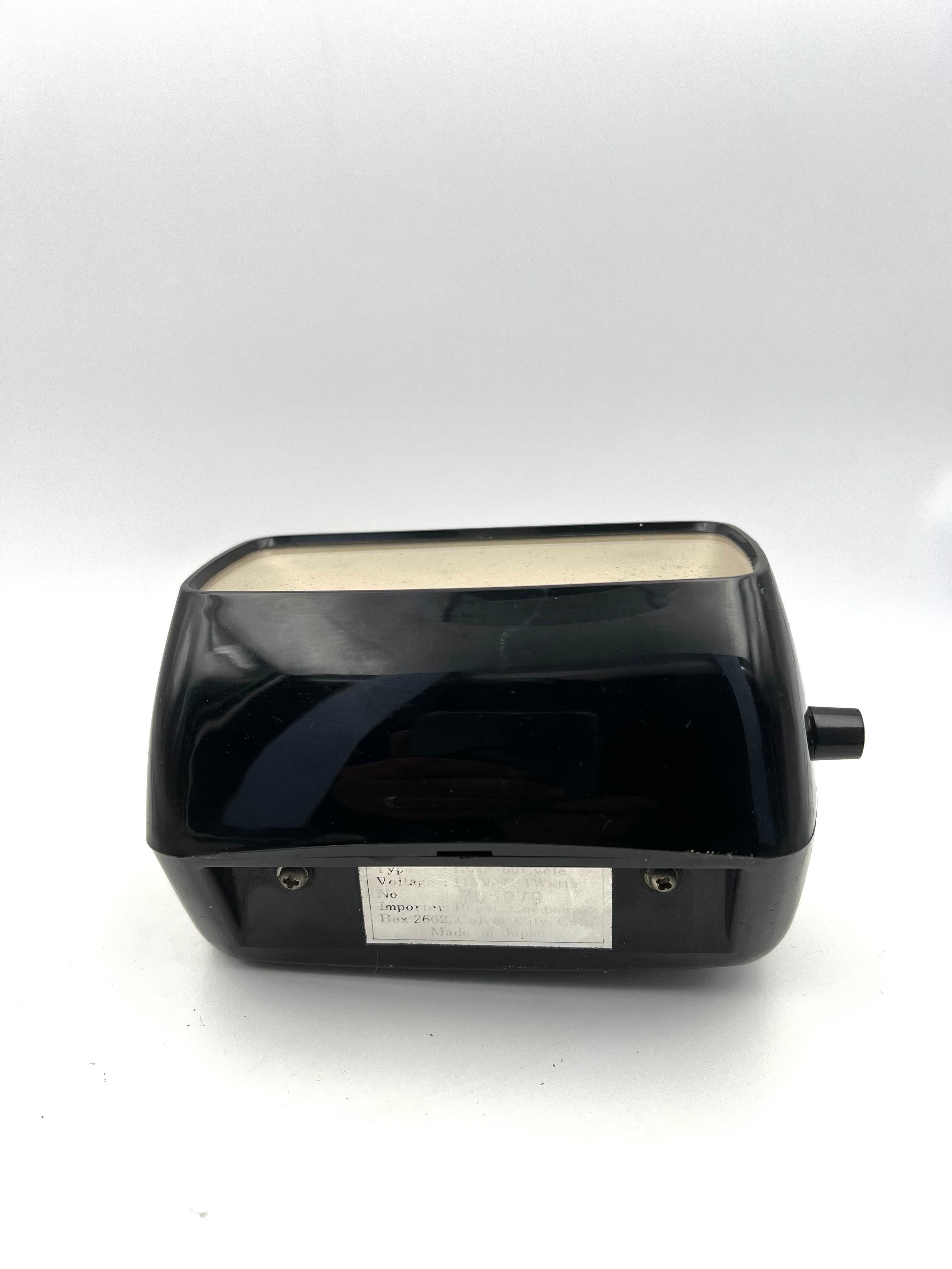 20th Century Space Age Rare Flip Electric Clock by Caslon