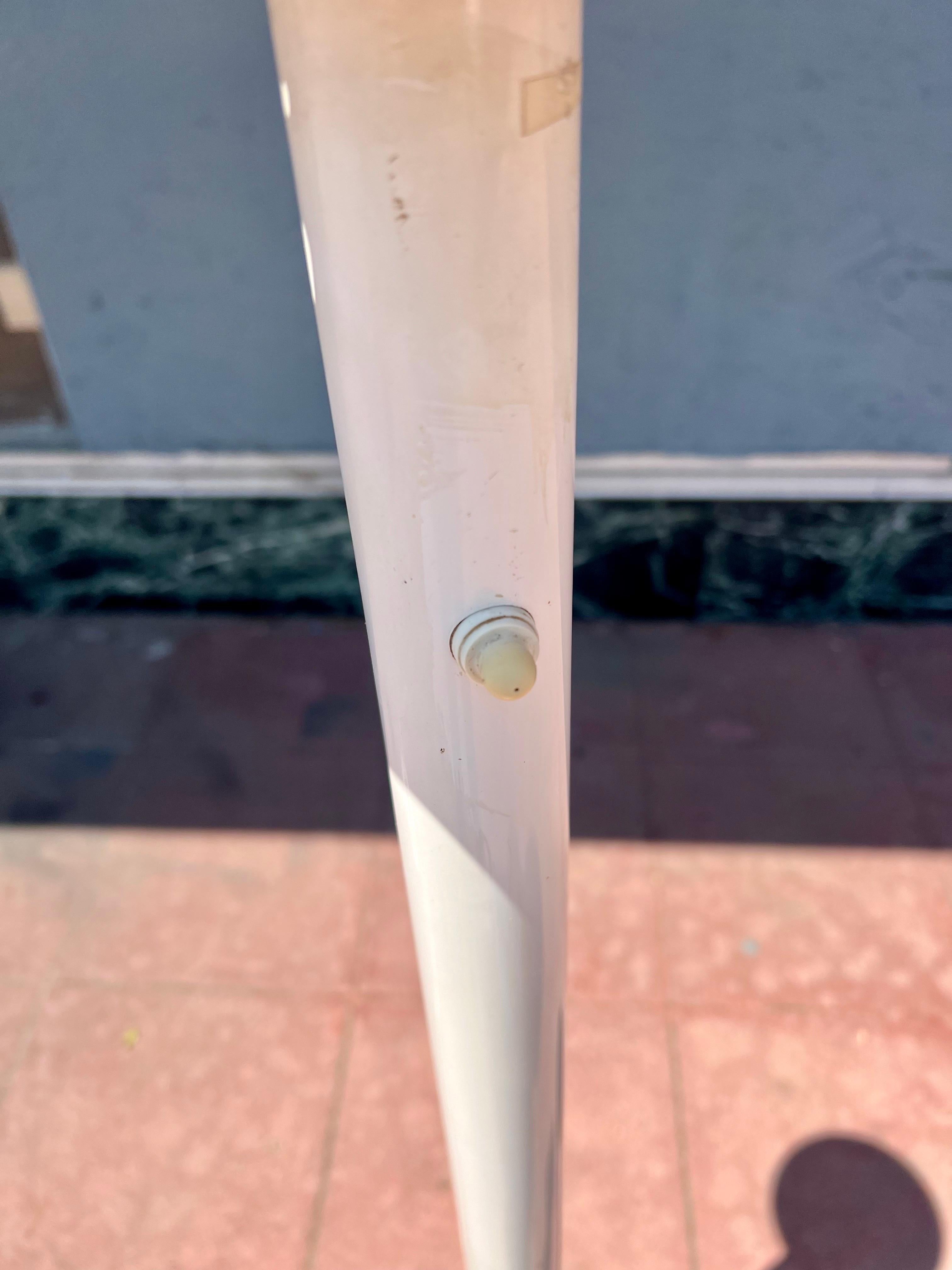 20th Century Space Age Rare Olympia Lunar One Floor Lamp