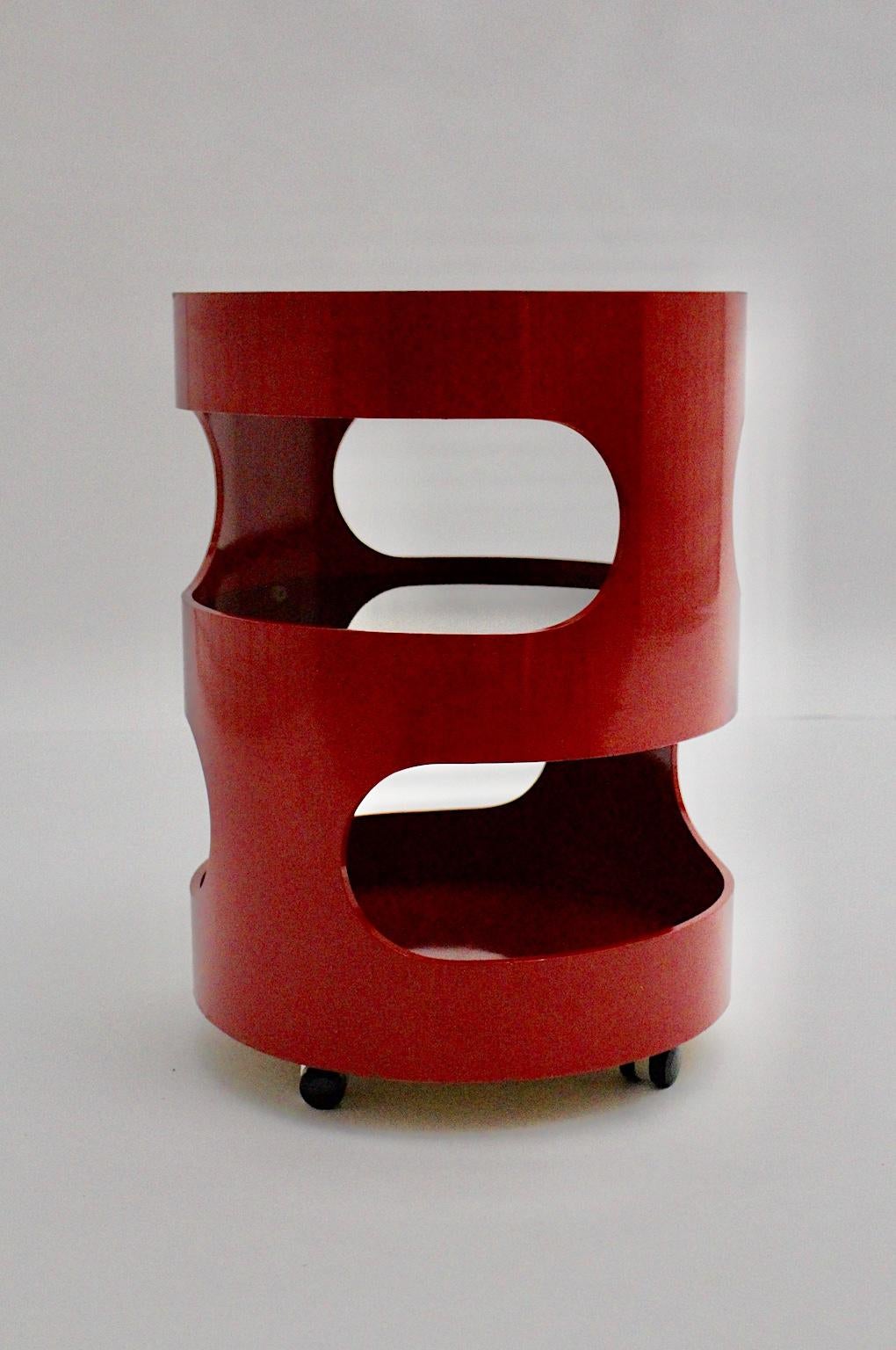 space age side table