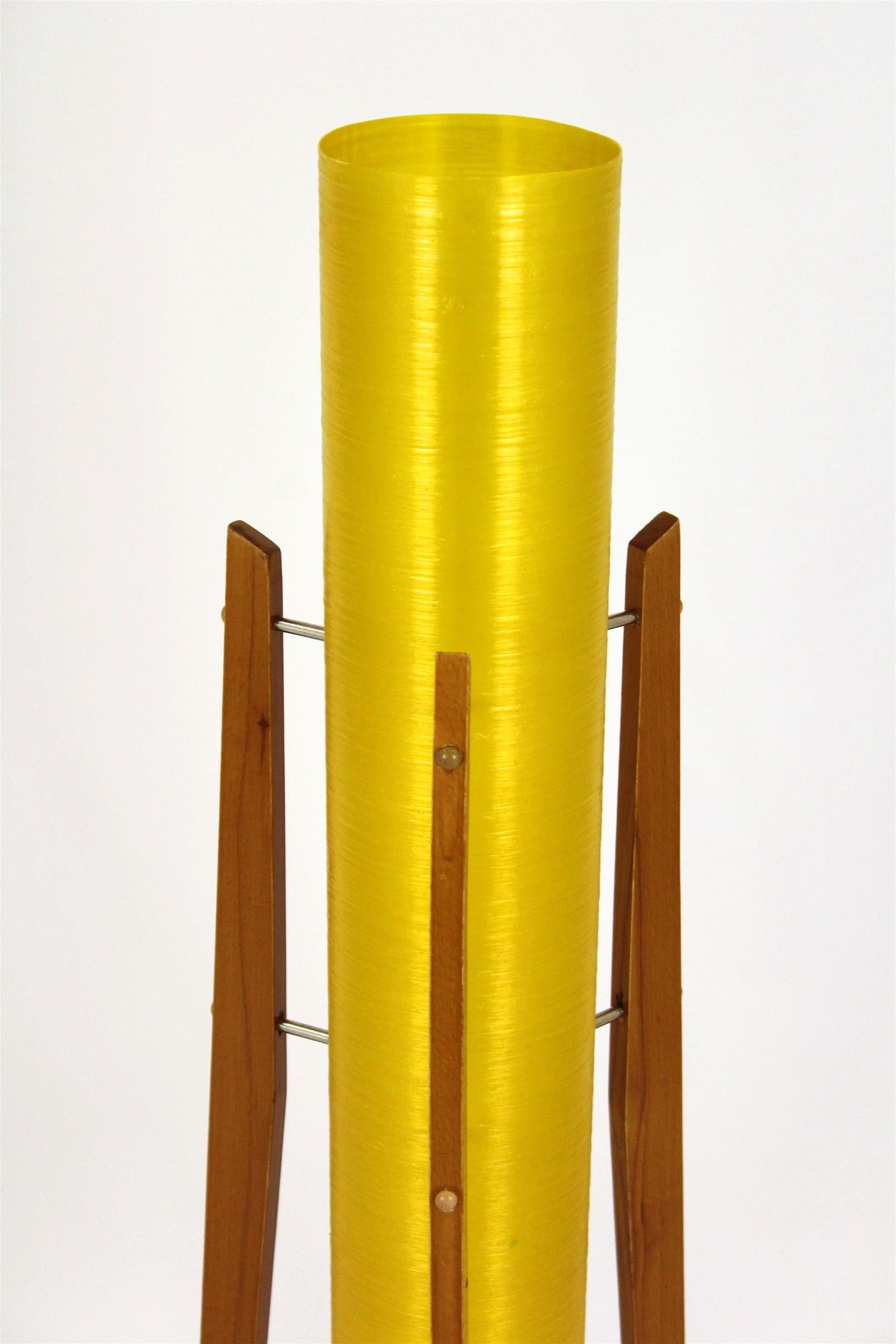 Space Age Rocket Floor Lamp from Novoplast Sered, 1960s 2