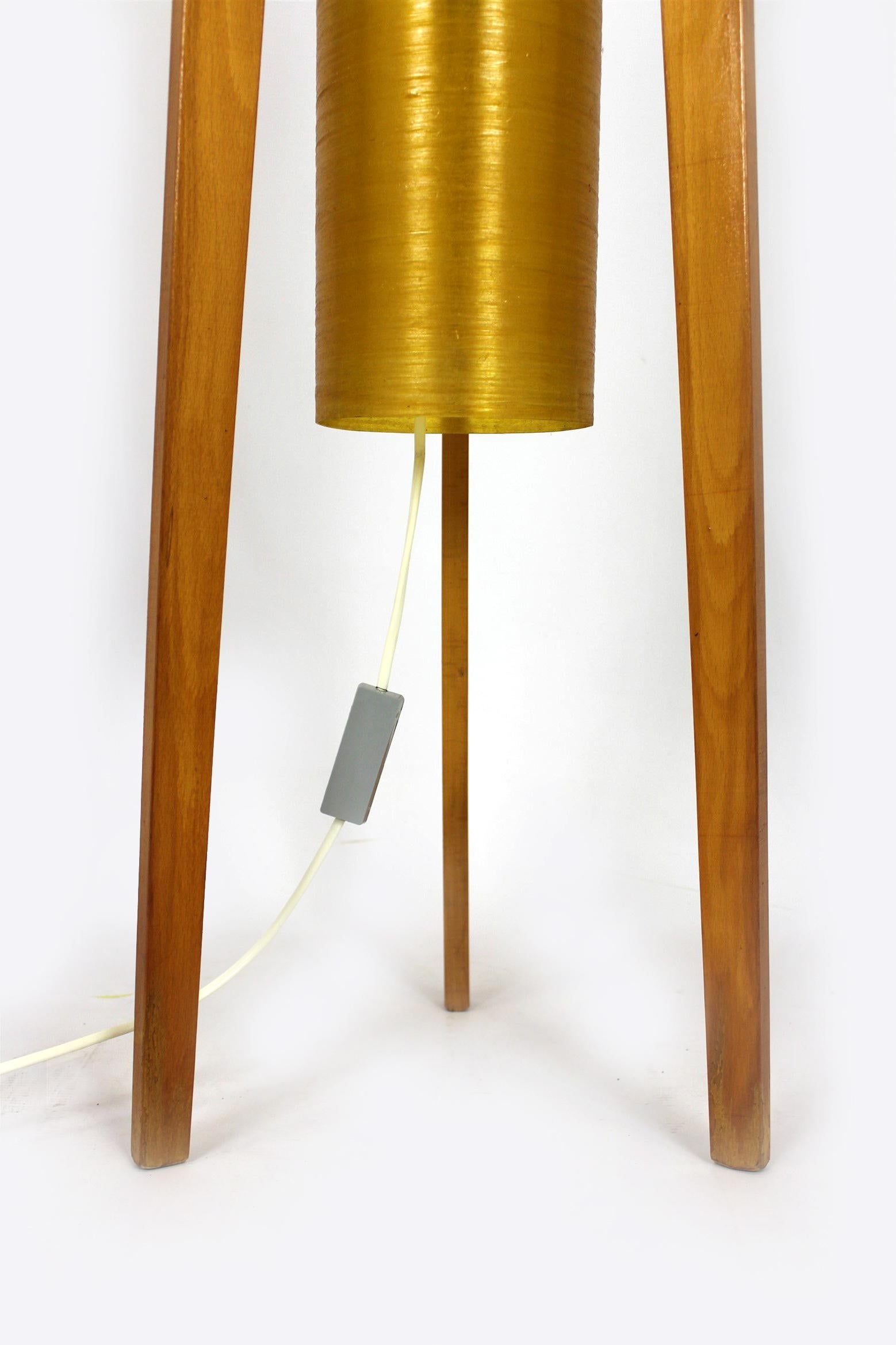 Lampadaire à fusée de l'ère spatiale de Novoplast Sered, années 1960 en vente 5