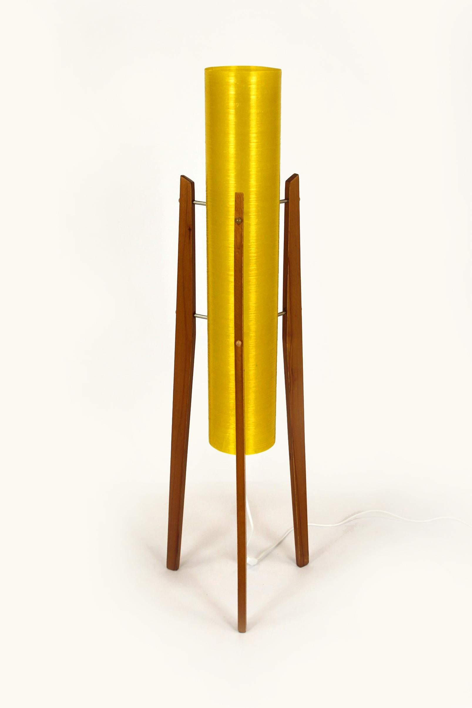 Space Age Rocket Floor Lamp from Novoplast Sered, 1960s 1