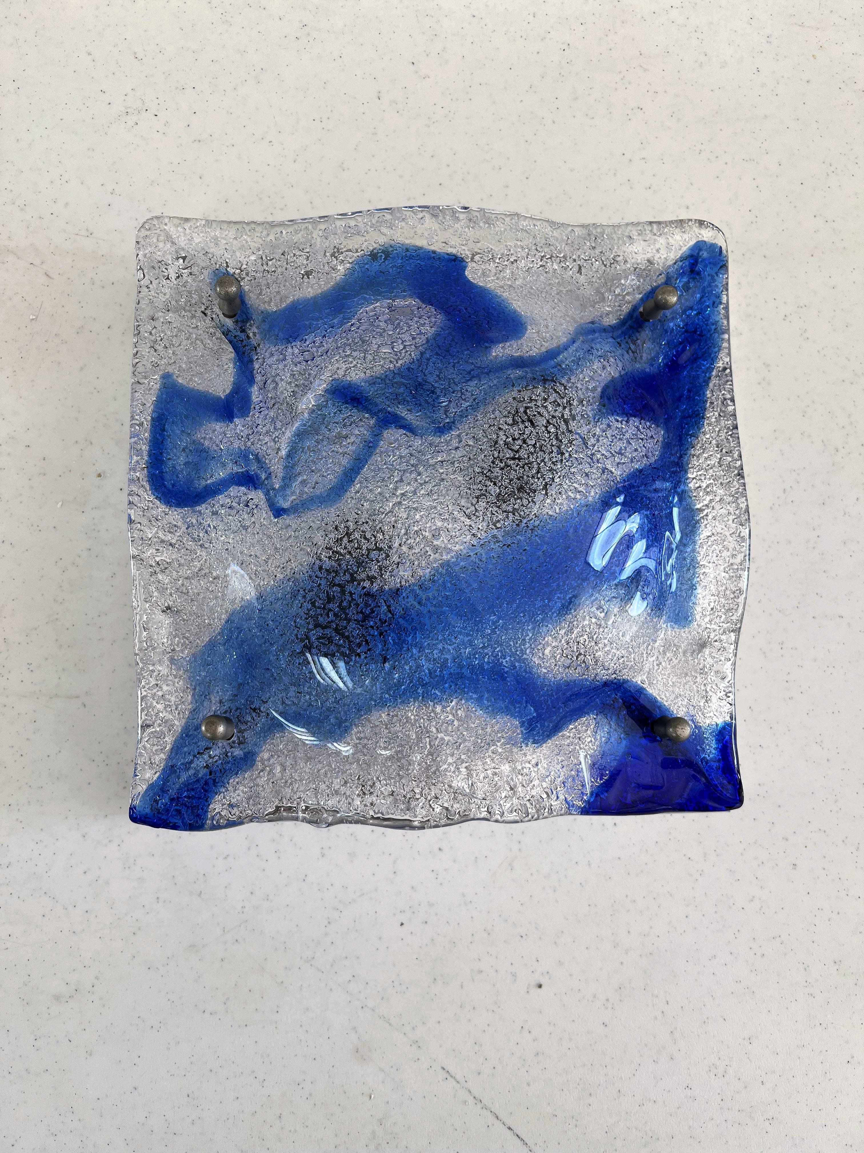 Lámpara Space Age de Carlo Nason para Mazzega, Murano, Italia, hacia 1968 siglo XX en venta
