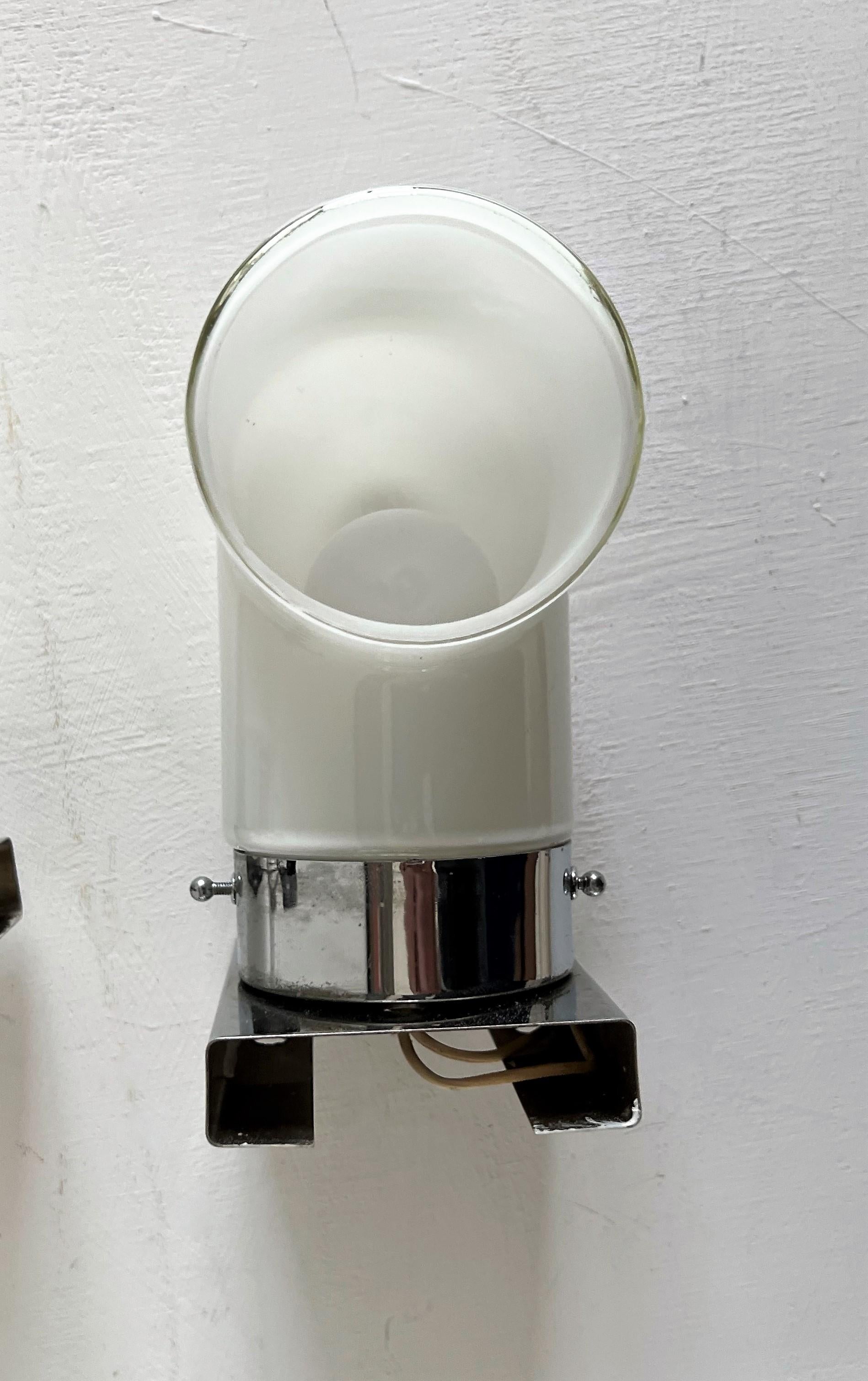 Appliques de l'ère spatiale de Mazzega en verre de Murano, Italie, vers 1970 Bon état - En vente à Merida, Yucatan