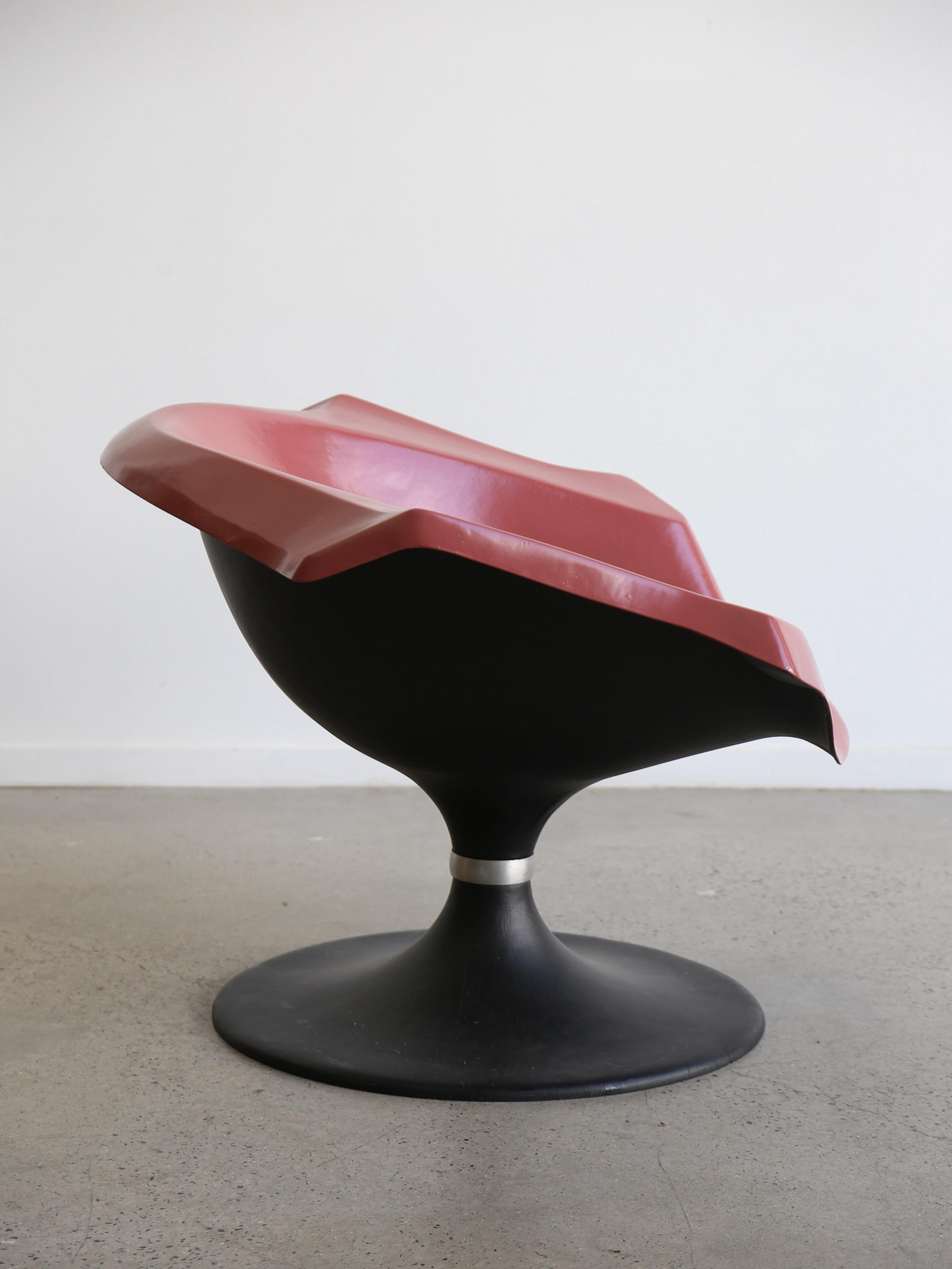 Chaise sculpturale de l'ère spatiale en fibre de verre Bon état - En vente à Byron Bay, NSW