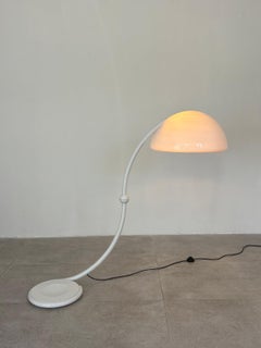 Space Age Serpente Floor Lamp by Elio Martinelli for Martinelli Luce, 1965
