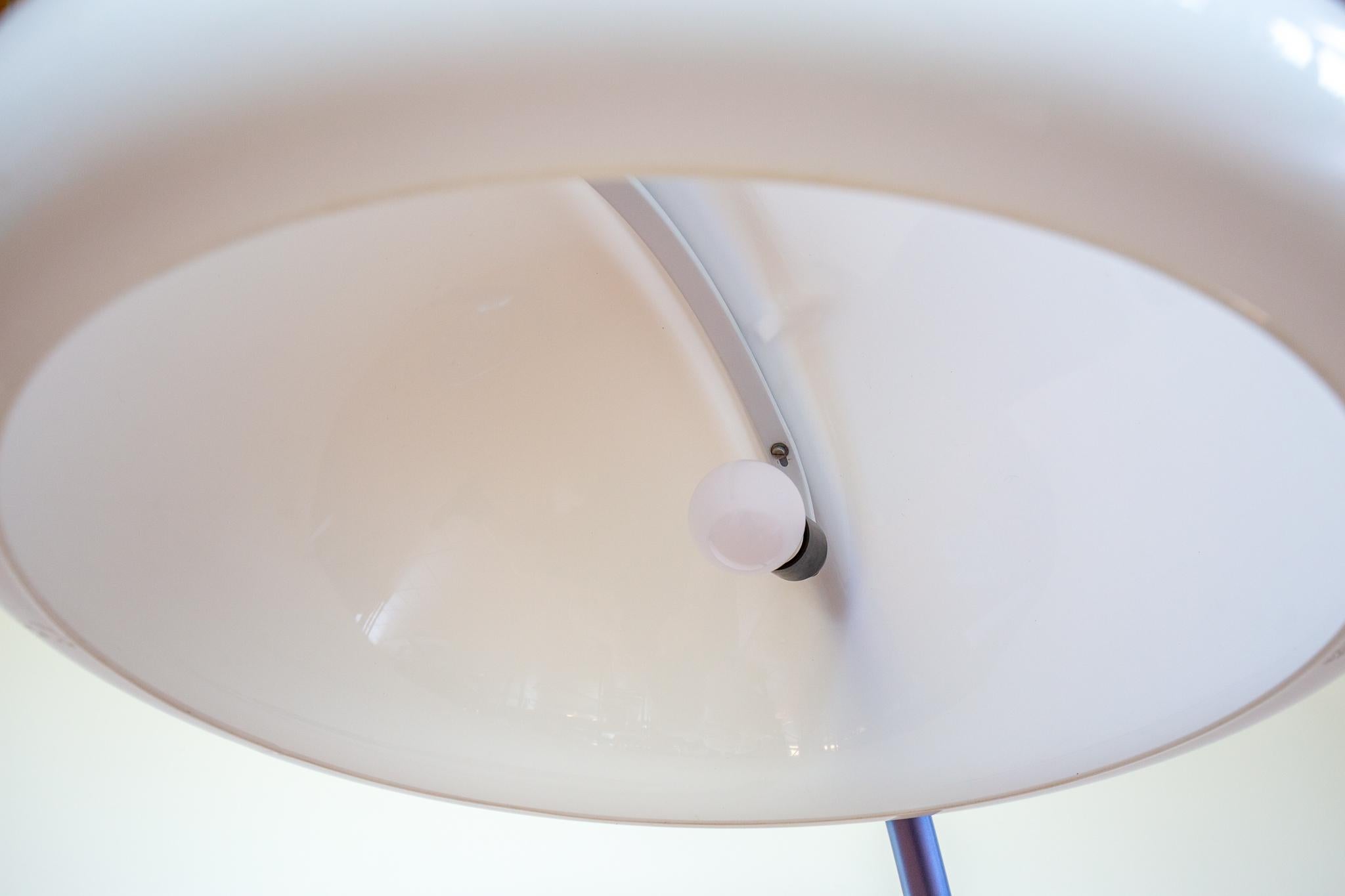 Lampadaire Space AGE Serpente Elio Martinelli 1960s Italian Designer Mid Century en vente 10
