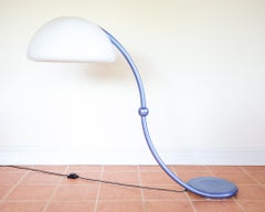 Space Age Serpente Floor Lamp Elio Martinelli 1960s Italian Designer Mid Century