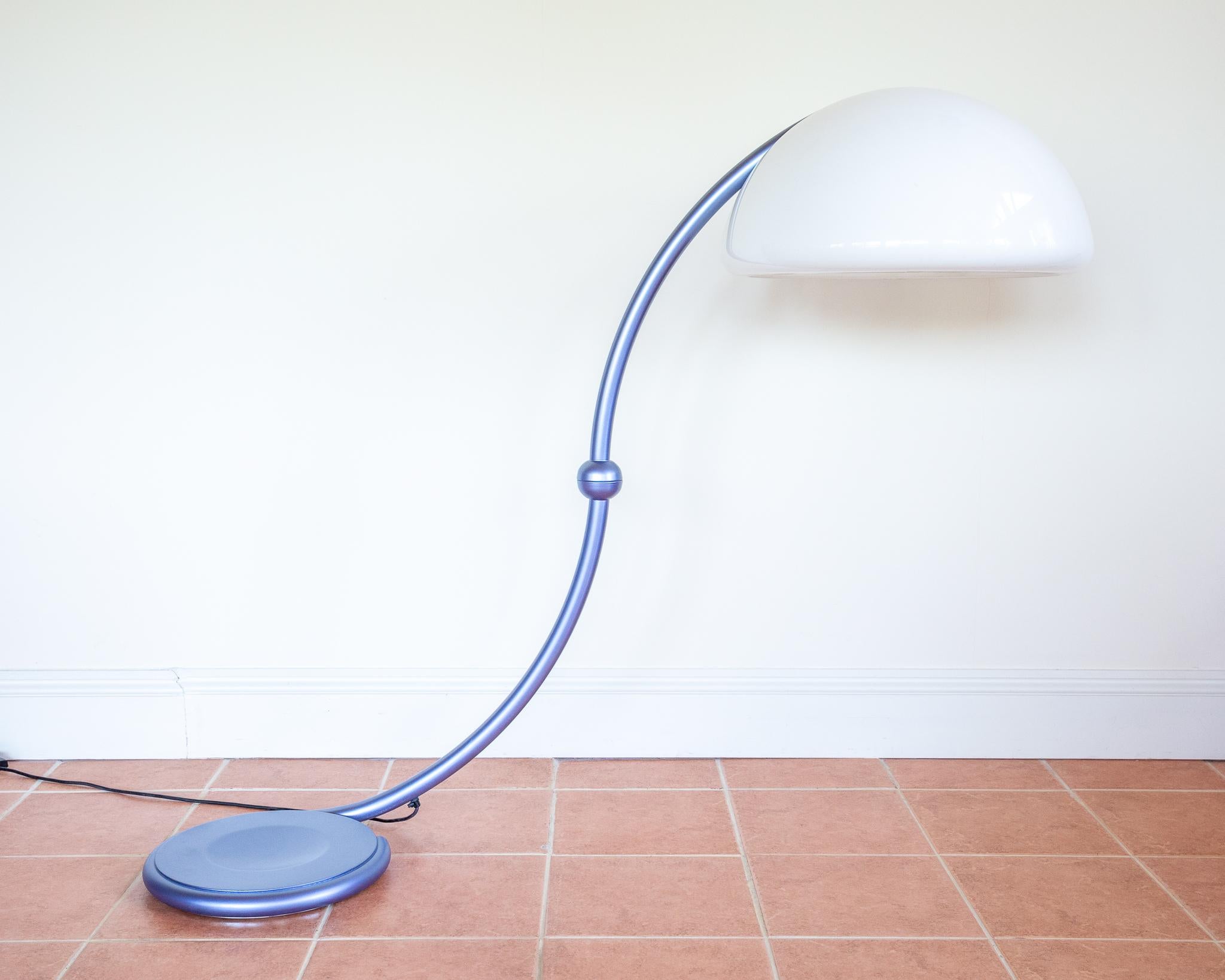 italien Lampadaire Space AGE Serpente Elio Martinelli 1960s Italian Designer Mid Century en vente