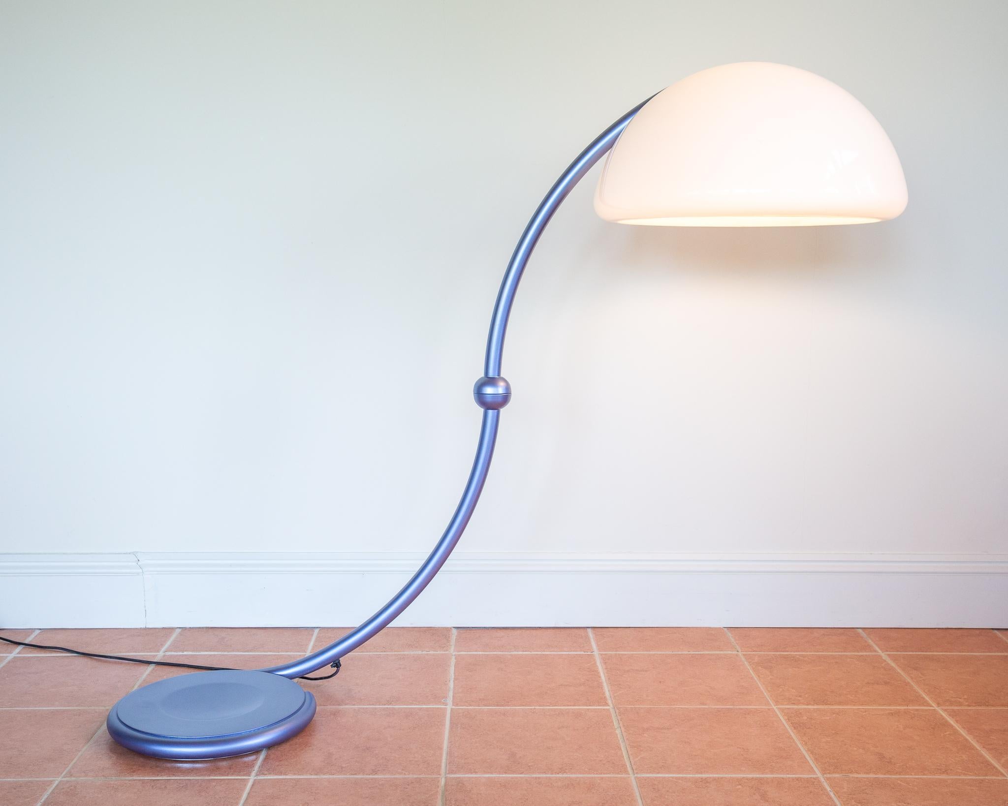 Lampadaire Space AGE Serpente Elio Martinelli 1960s Italian Designer Mid Century Bon état - En vente à London, GB