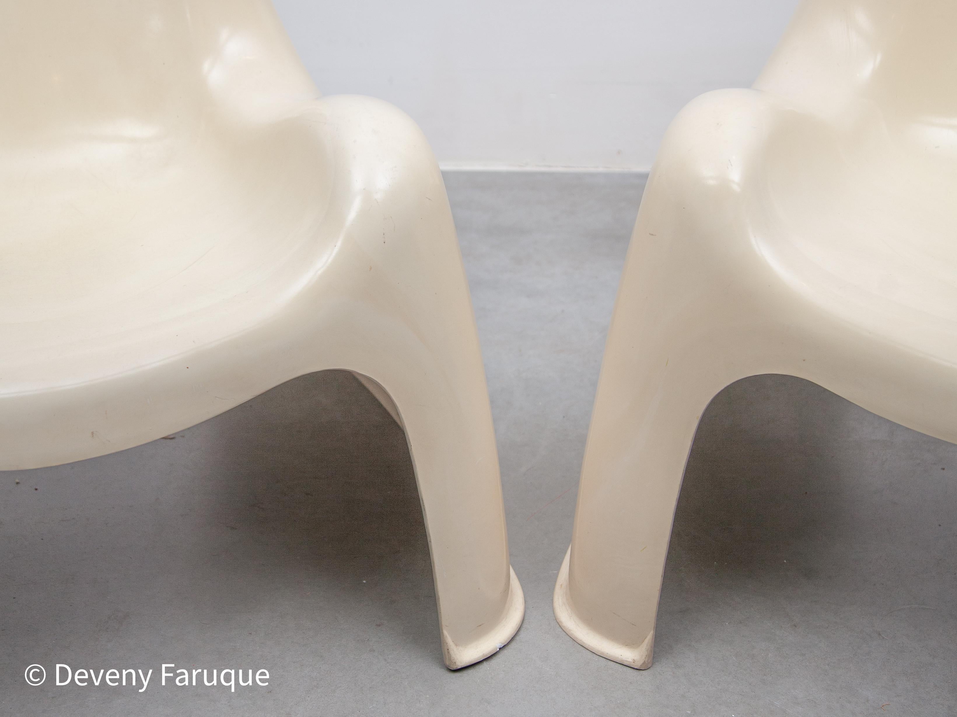 Conjunto de dos tumbonas Artemide 
