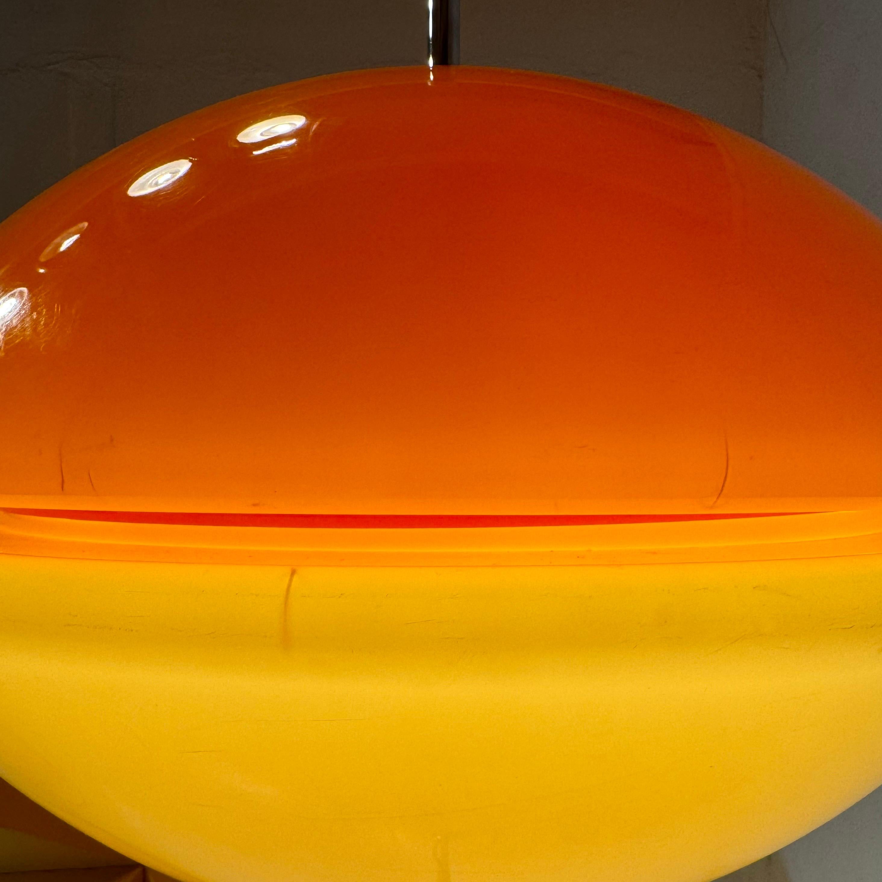 Space age Sijaj Hrastnik floor lamp, Slovenia 1970s. 2