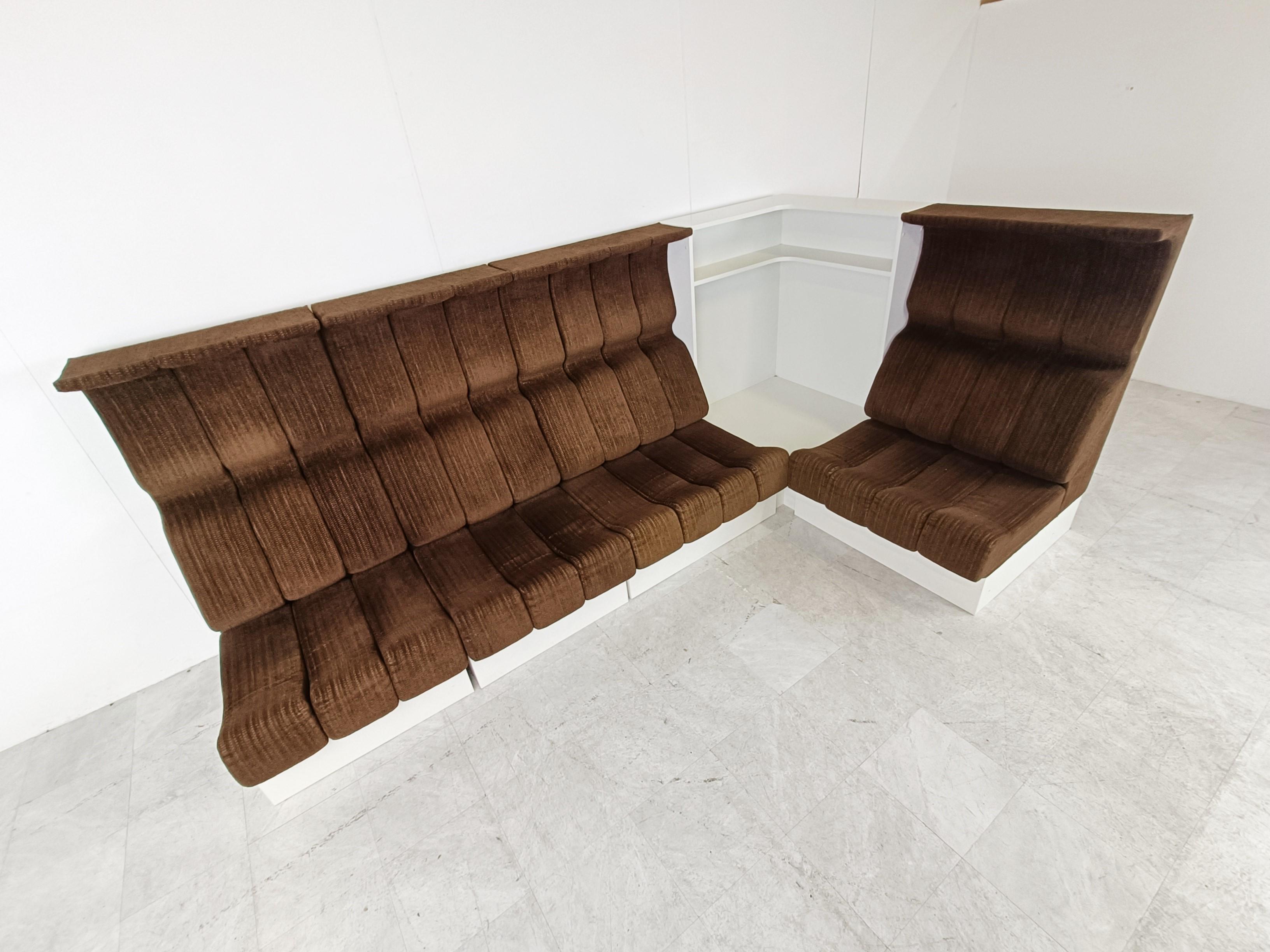 Space Age Sofa by Interlübke, 1970s For Sale 1