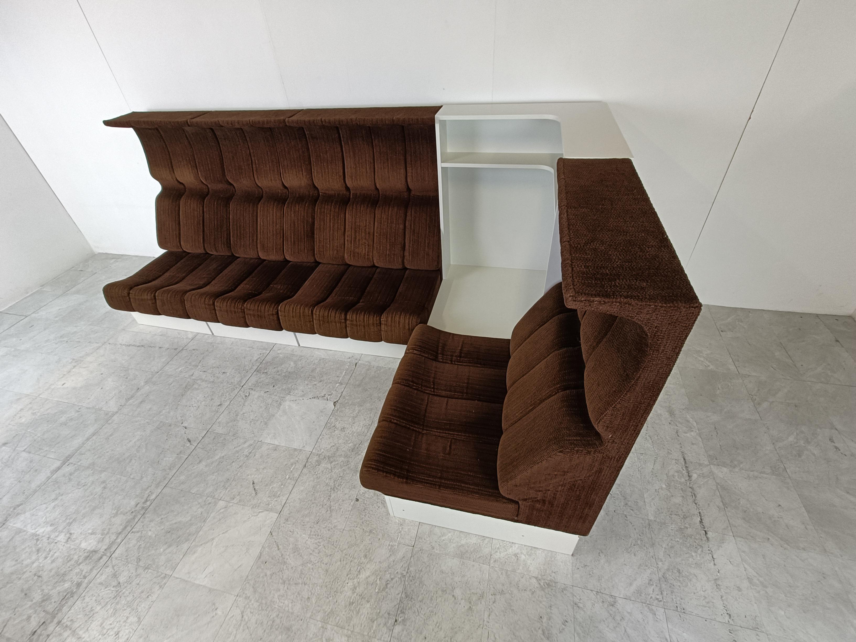 Space Age Sofa by Interlübke, 1970s For Sale 2