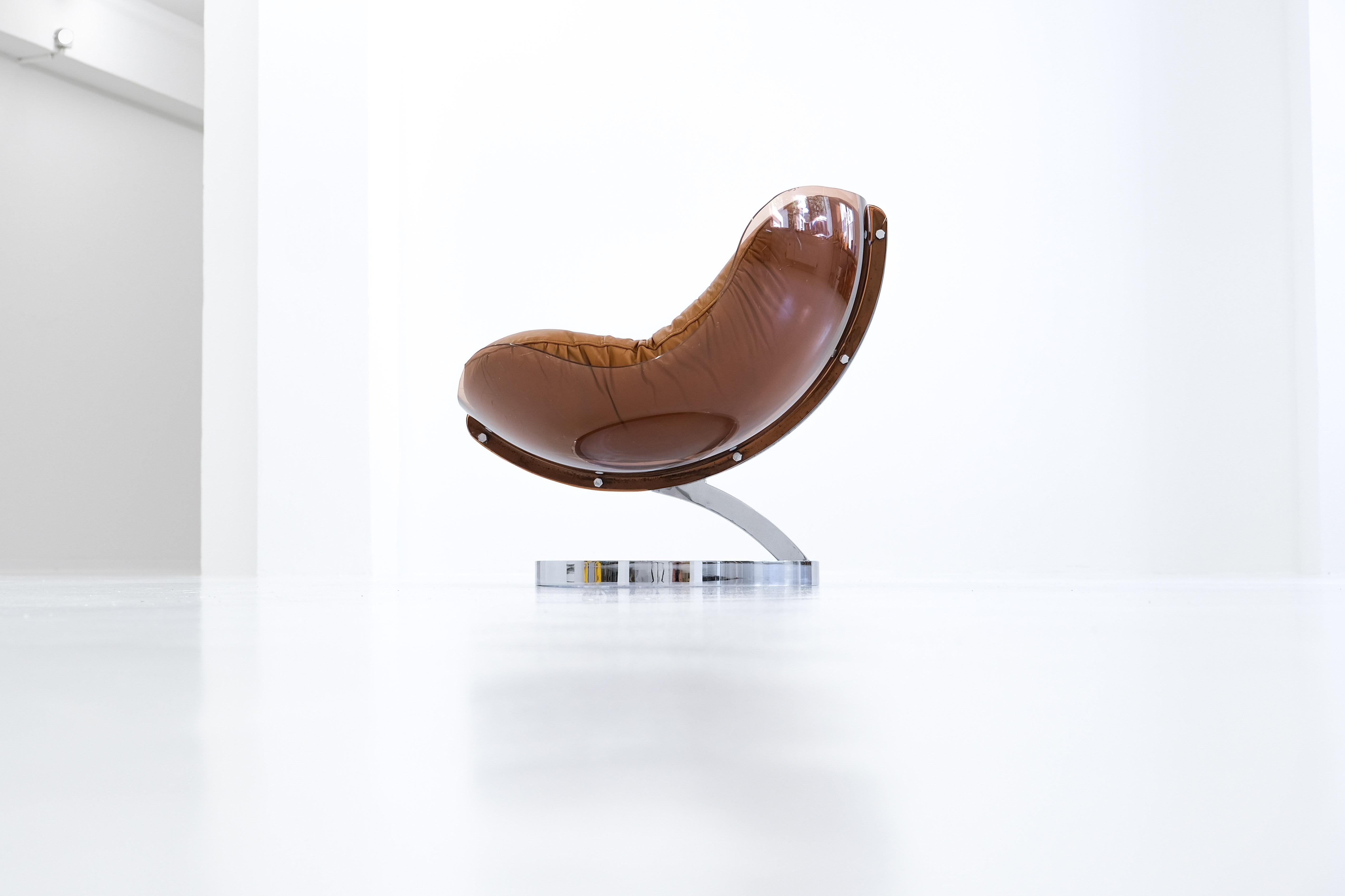 French Space Age Sphère Lounge Chair by Boris Tabacoff for Mobillier Modulaire Modern