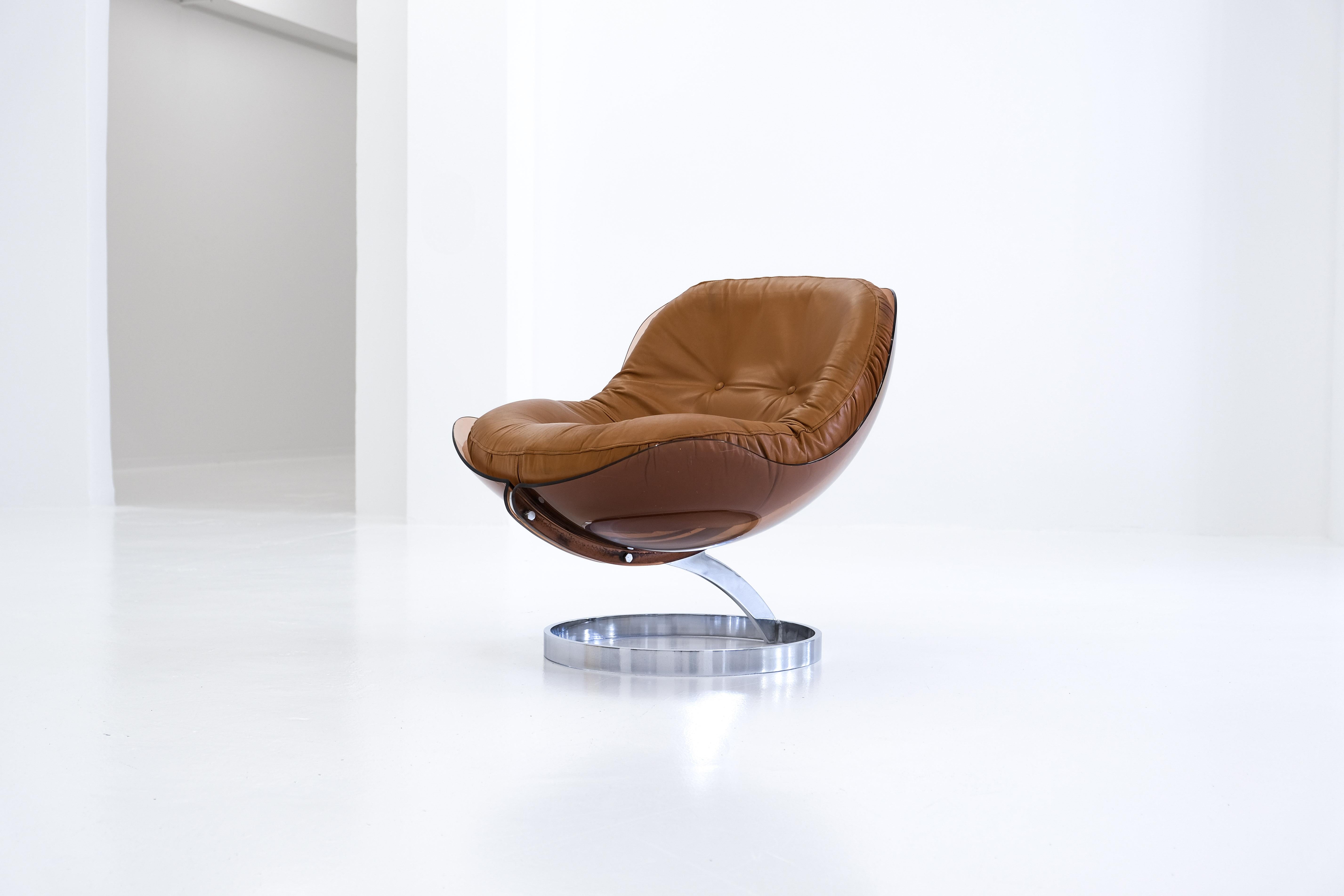 Fauteuil de salon Sphre de Boris Tabacoff pour Mobillier Modulaire Modern, ère spatiale 1