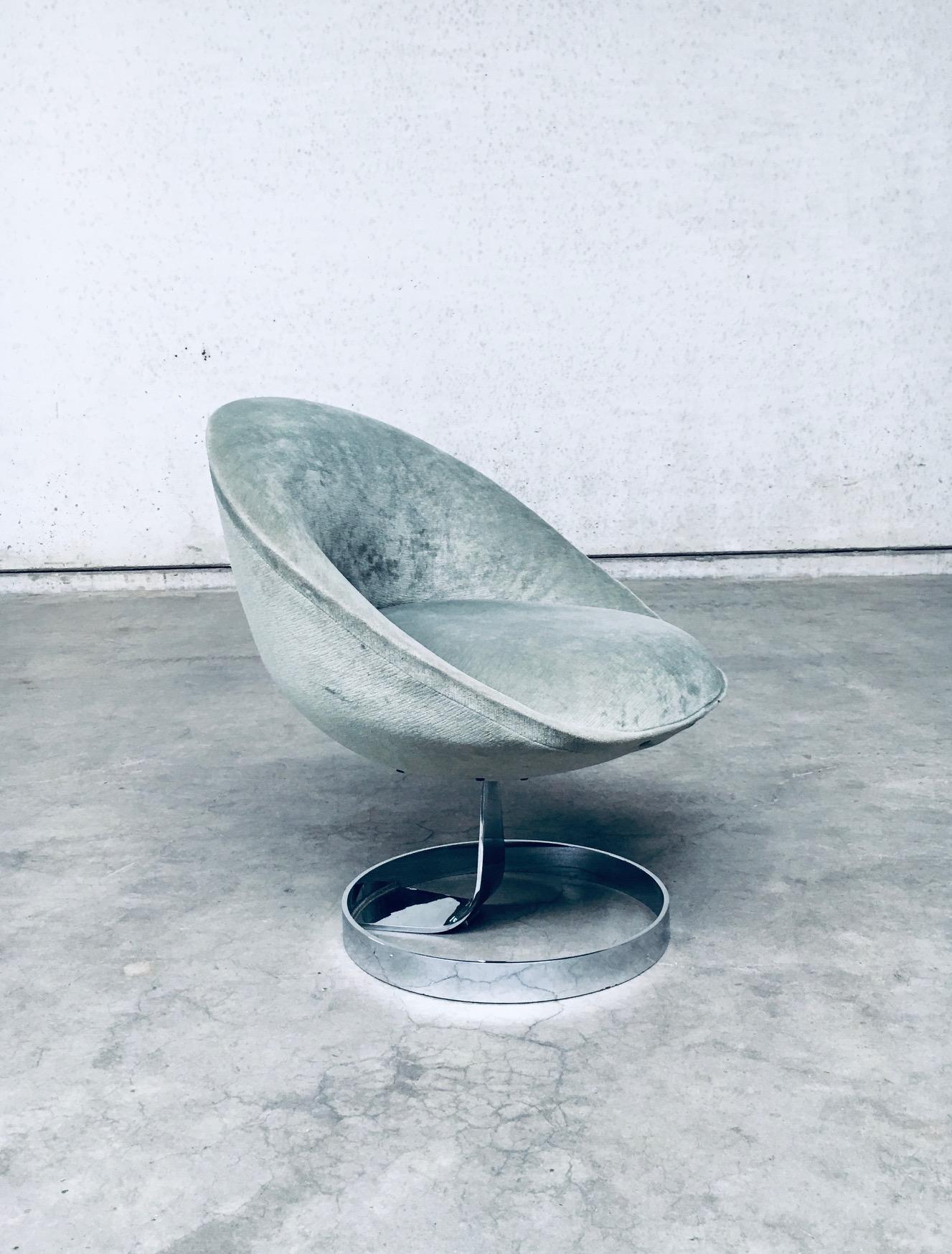 Space Age SPHERE POD Lounge Chair set, France 1960's For Sale 5